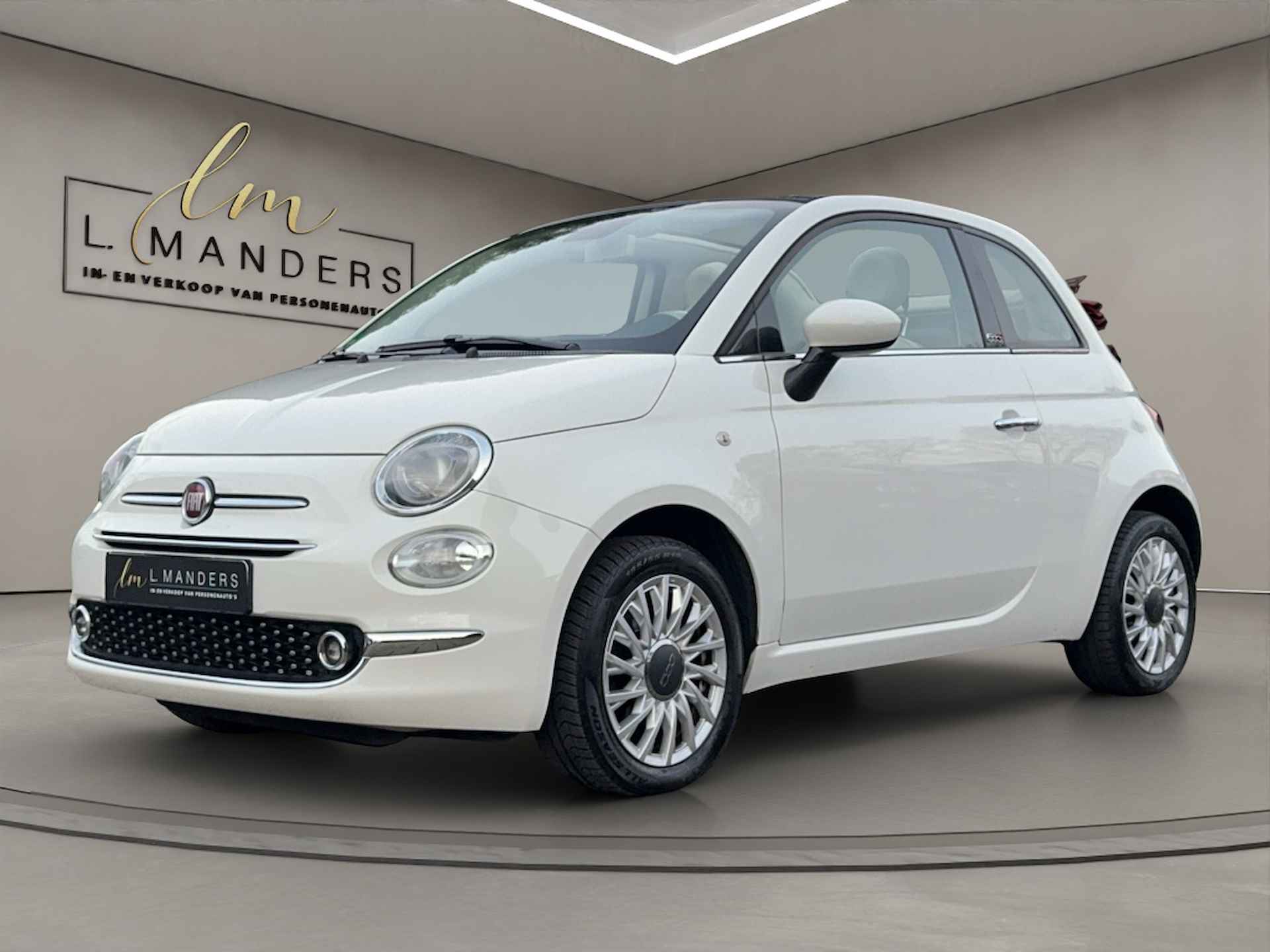 Fiat 500C 1.2 Lounge 2017 WIT | Cabrio | Nieuwe distributieriem - 5/19