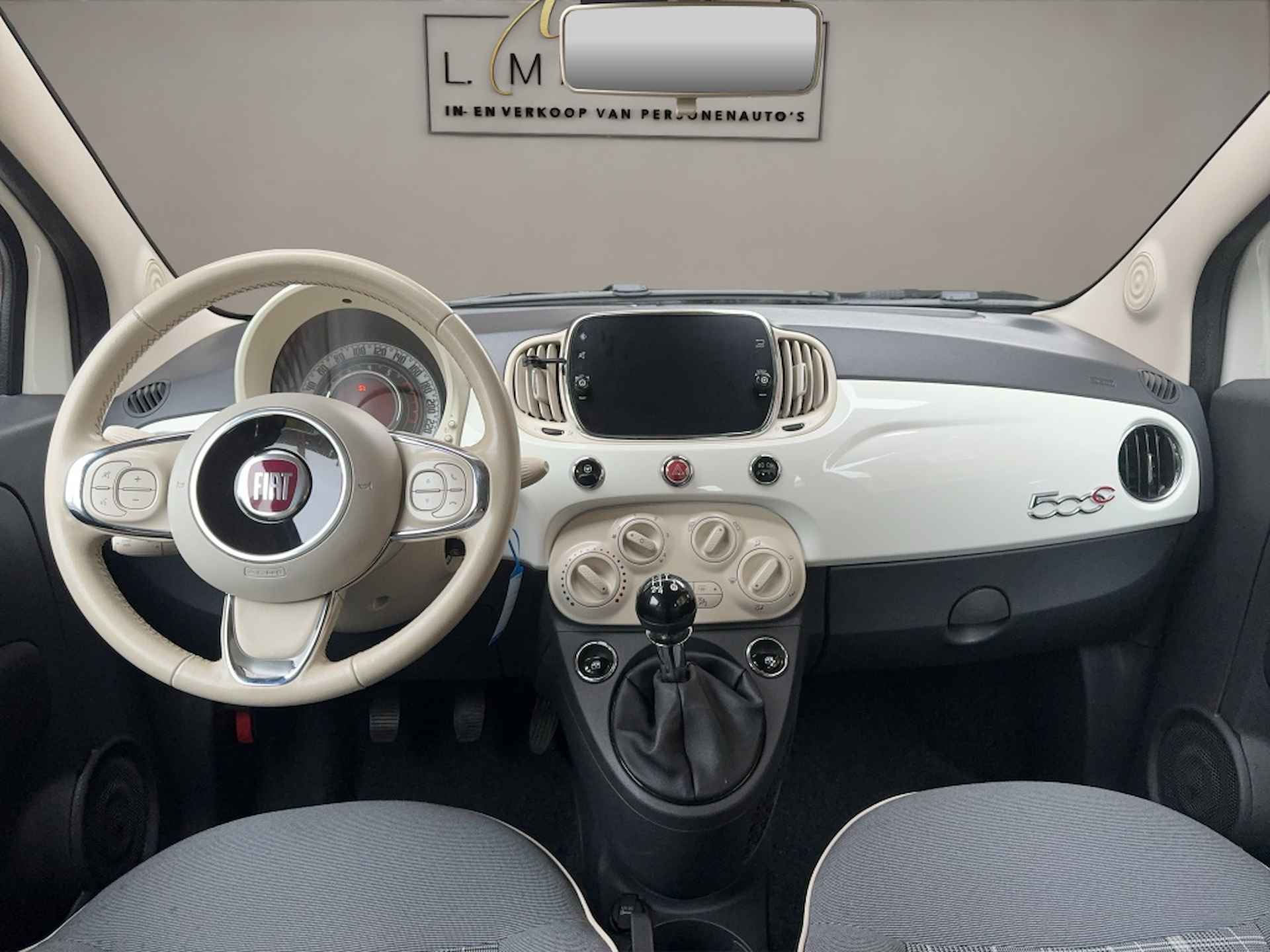 Fiat 500C 1.2 Lounge 2017 WIT | Cabrio | Nieuwe distributieriem - 3/19