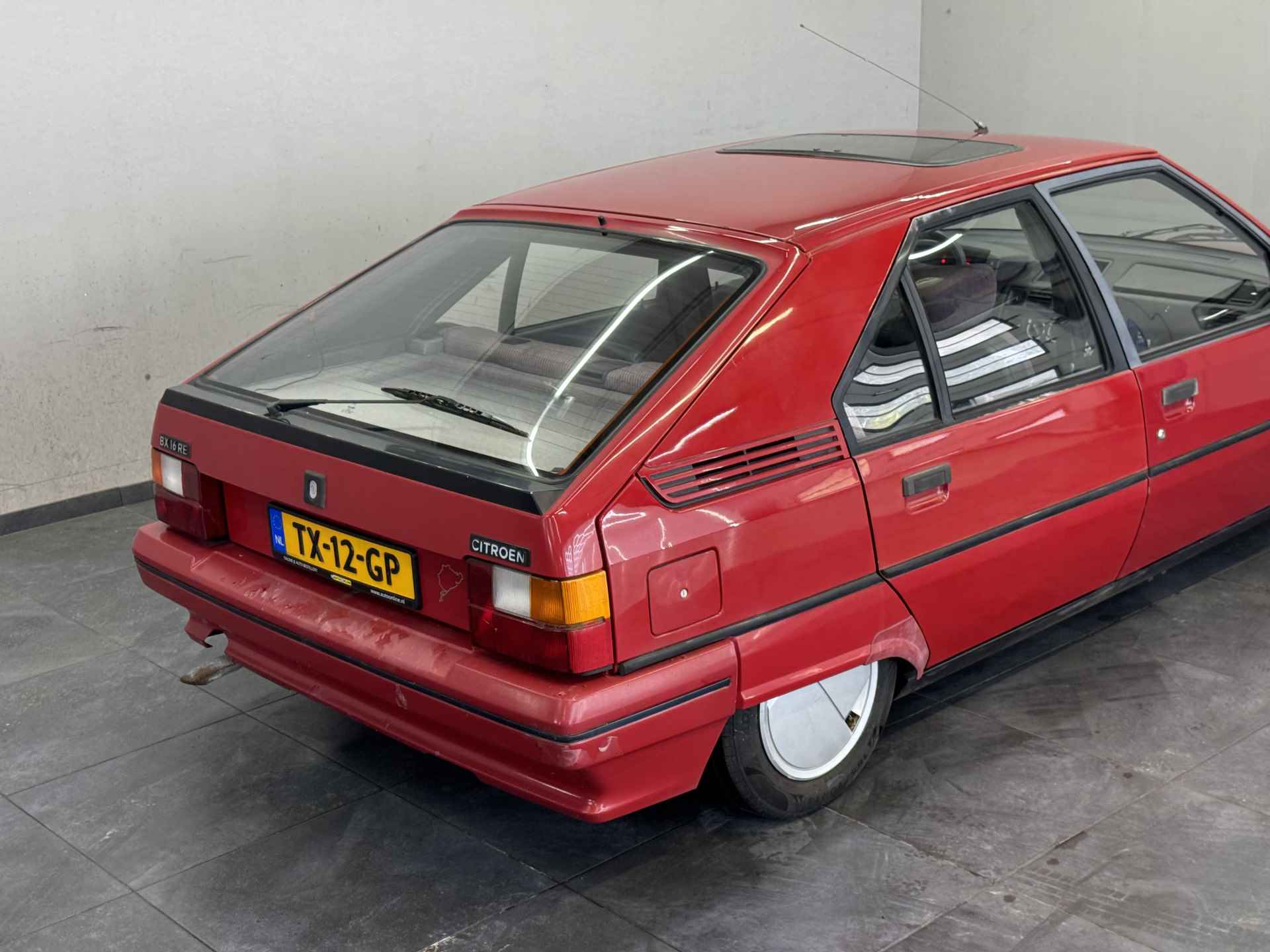 Citroën BX 1.6 RE kat. APK Nieuw✅Open Dak✅Vering✅ORIGINEEL NEDERLANDS✅NAP✅ - 25/58