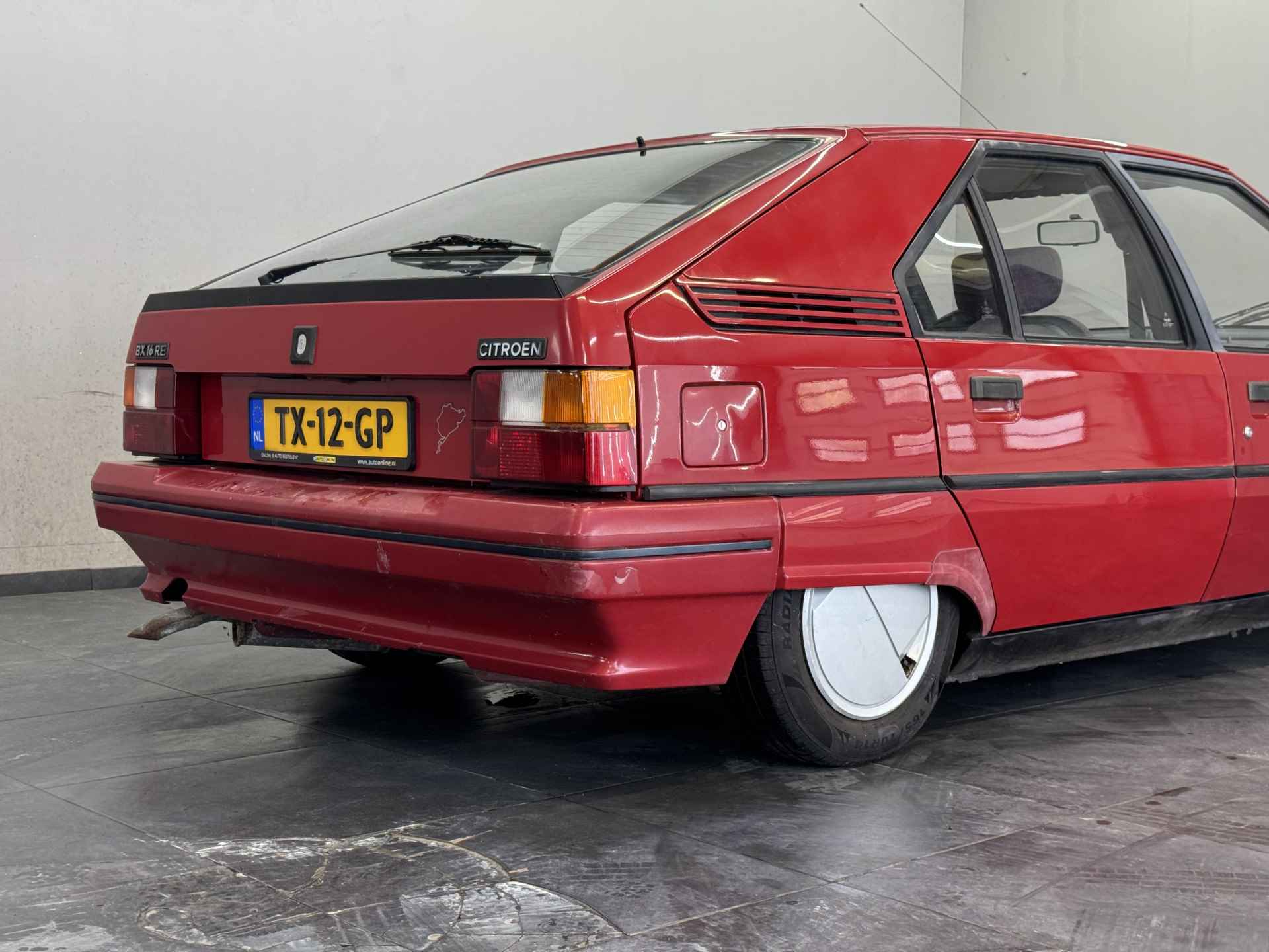 Citroën BX 1.6 RE kat. APK Nieuw✅Open Dak✅Vering✅ORIGINEEL NEDERLANDS✅NAP✅ - 46/58