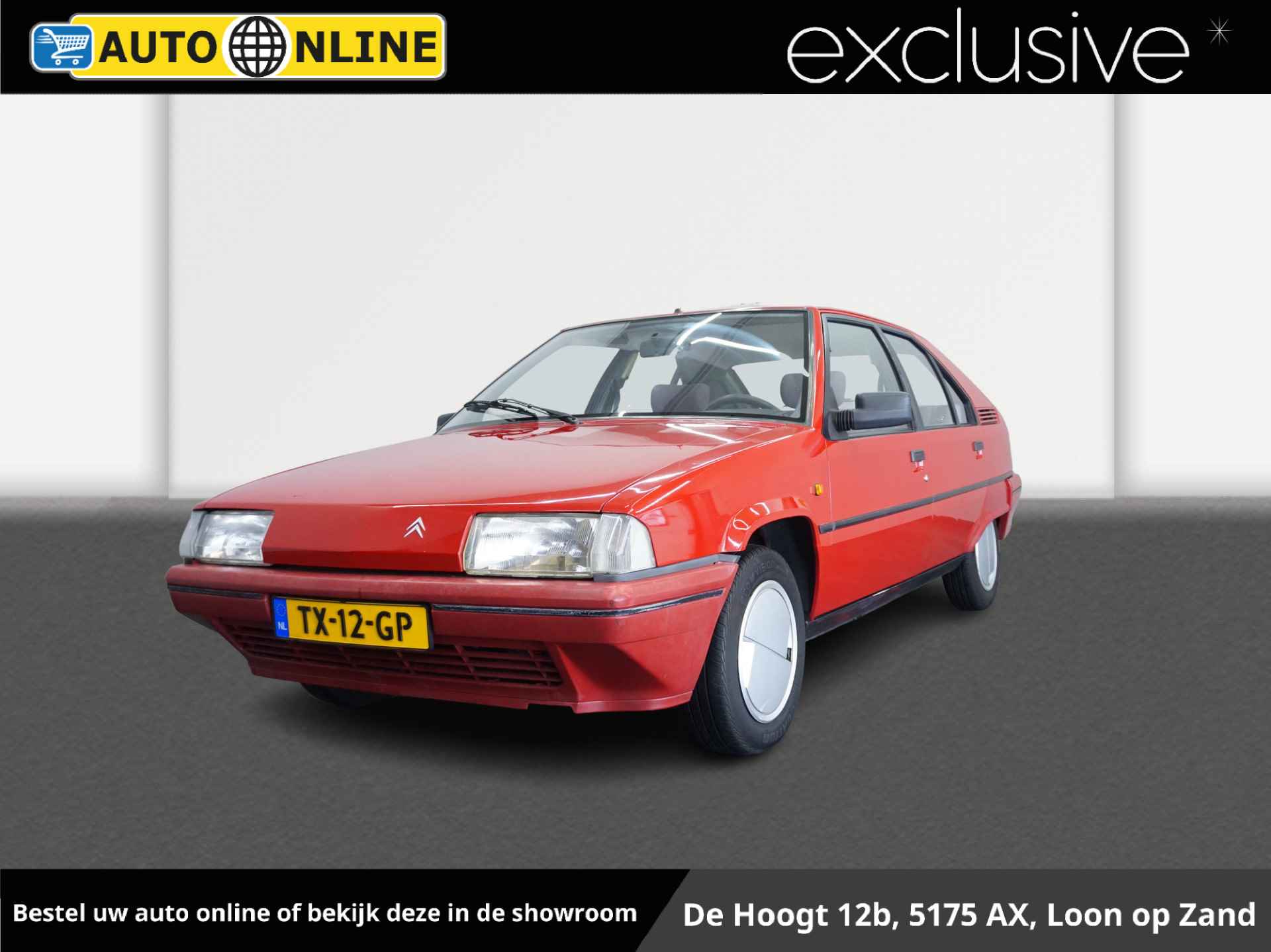 Citroën BX 1.6 RE kat. APK Nieuw✅Open Dak✅Vering✅ORIGINEEL NEDERLANDS✅NAP✅ - 1/58