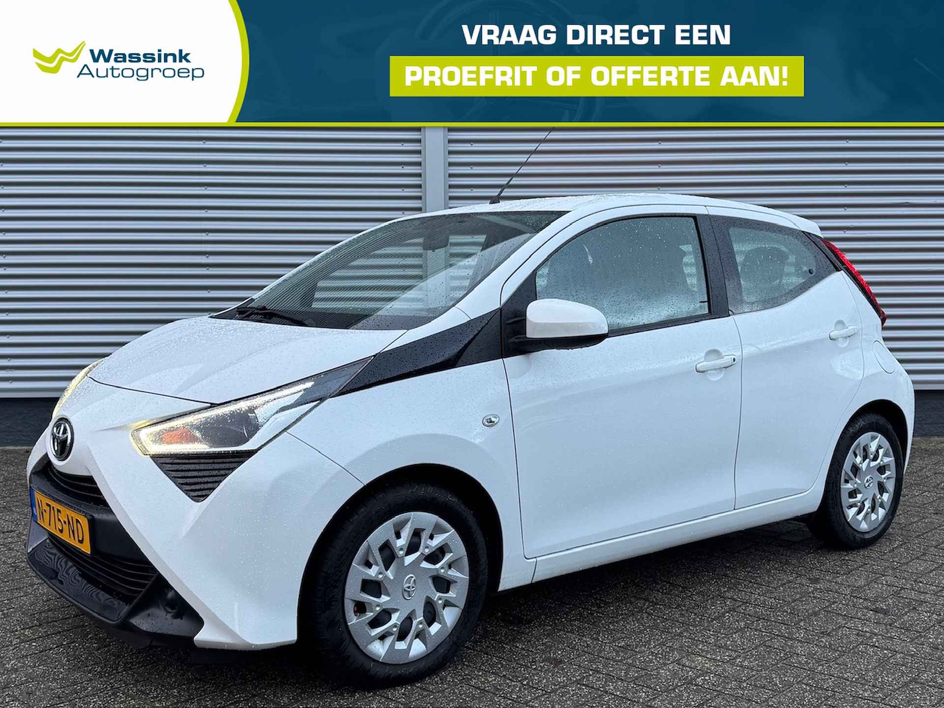 TOYOTA Aygo 1.0 VVT-i 72pk 5D x-play | Airco | Apple Carplay/Android Auto | Camera |