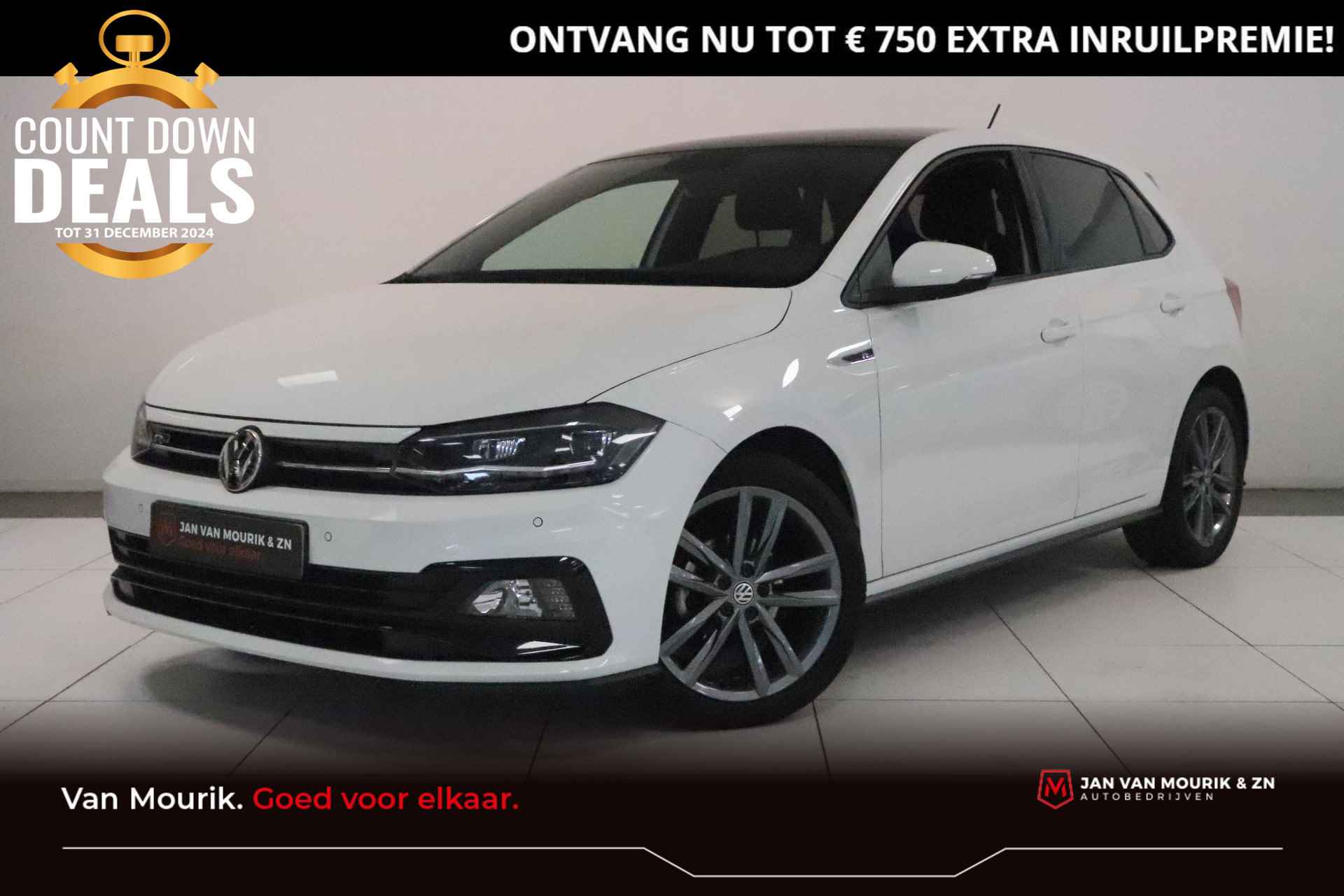 Volkswagen Polo 1.0 TSI R-Line | Panoramadak | Virtual Cockpit | LED | Beats Audio | - 1/30