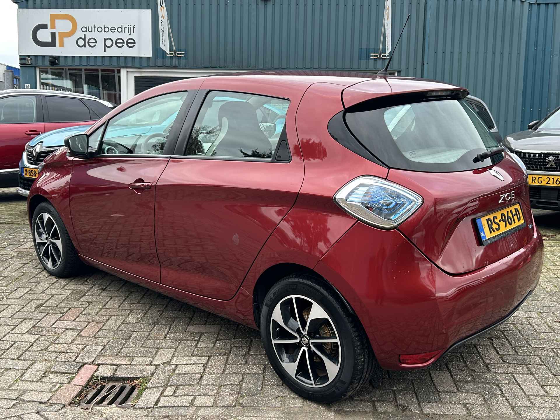 Renault ZOE Q90 Life 41 kWh (300km) € 7350 NA SUBSIDIE INCL.ACCU/GARANTIE/CLIMA/CRUISE/NAVI/LICHTMETAAL rijklaarprijs! - 14/16