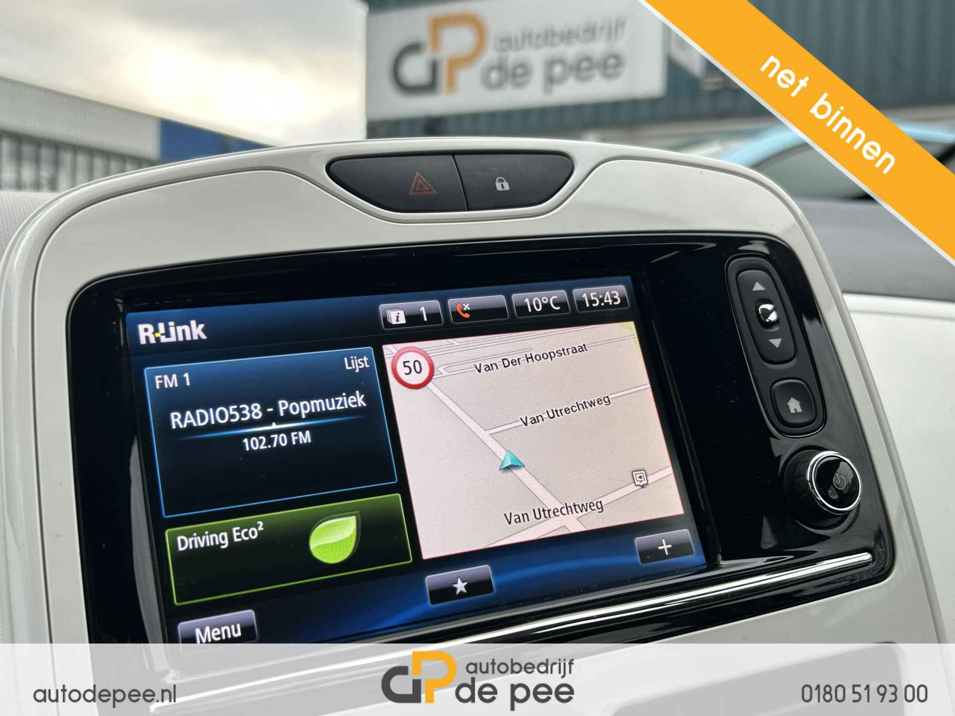 Renault ZOE Q90 Life 41 kWh (300km) INCL.ACCU/GARANTIE/CLIMA/CRUISE/NAVI/LICHTMETAAL rijklaarprijs! - 6/16