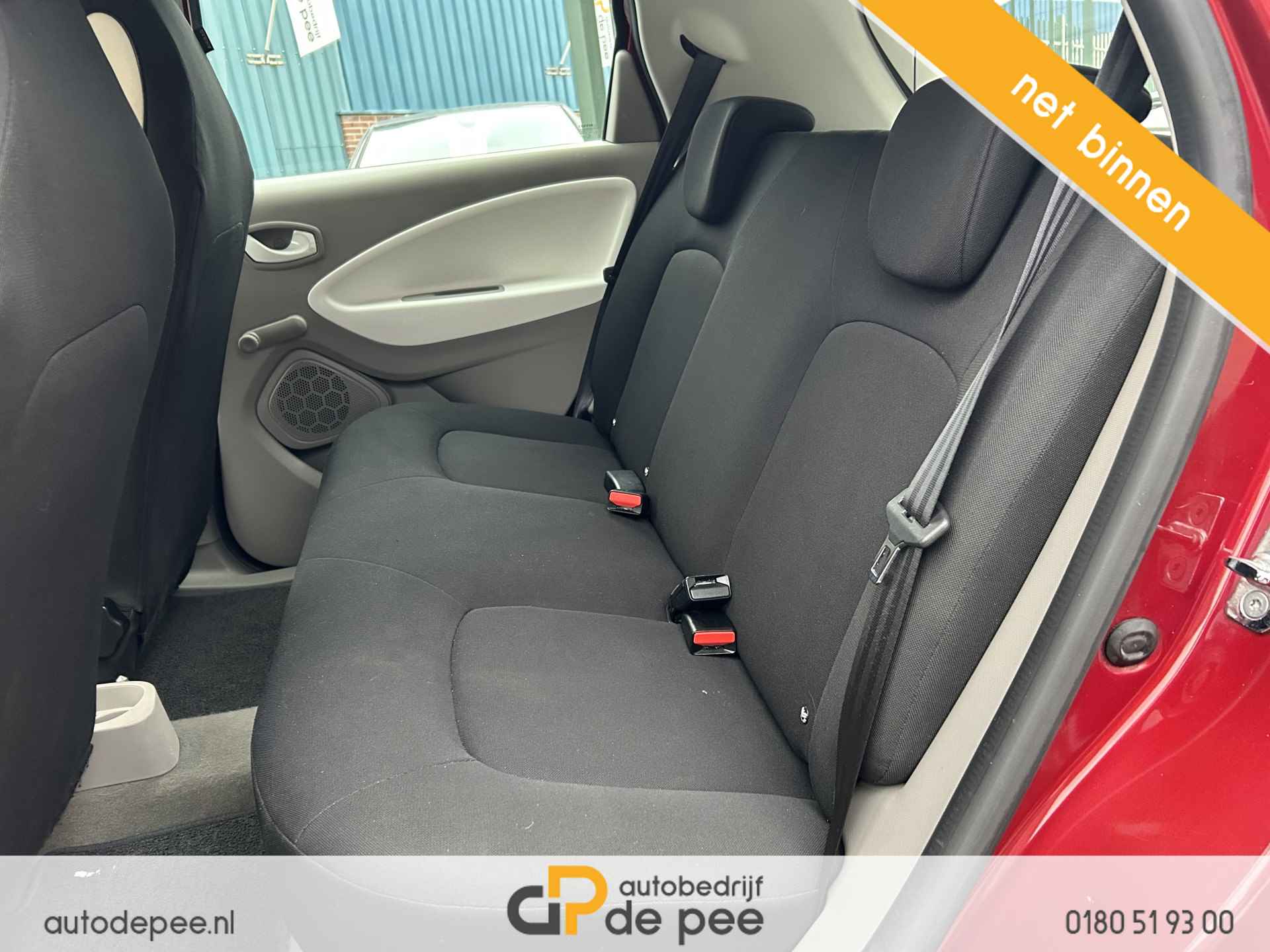 Renault ZOE Q90 Life 41 kWh (300km) INCL.ACCU/GARANTIE/CLIMA/CRUISE/NAVI/LICHTMETAAL rijklaarprijs! - 12/16