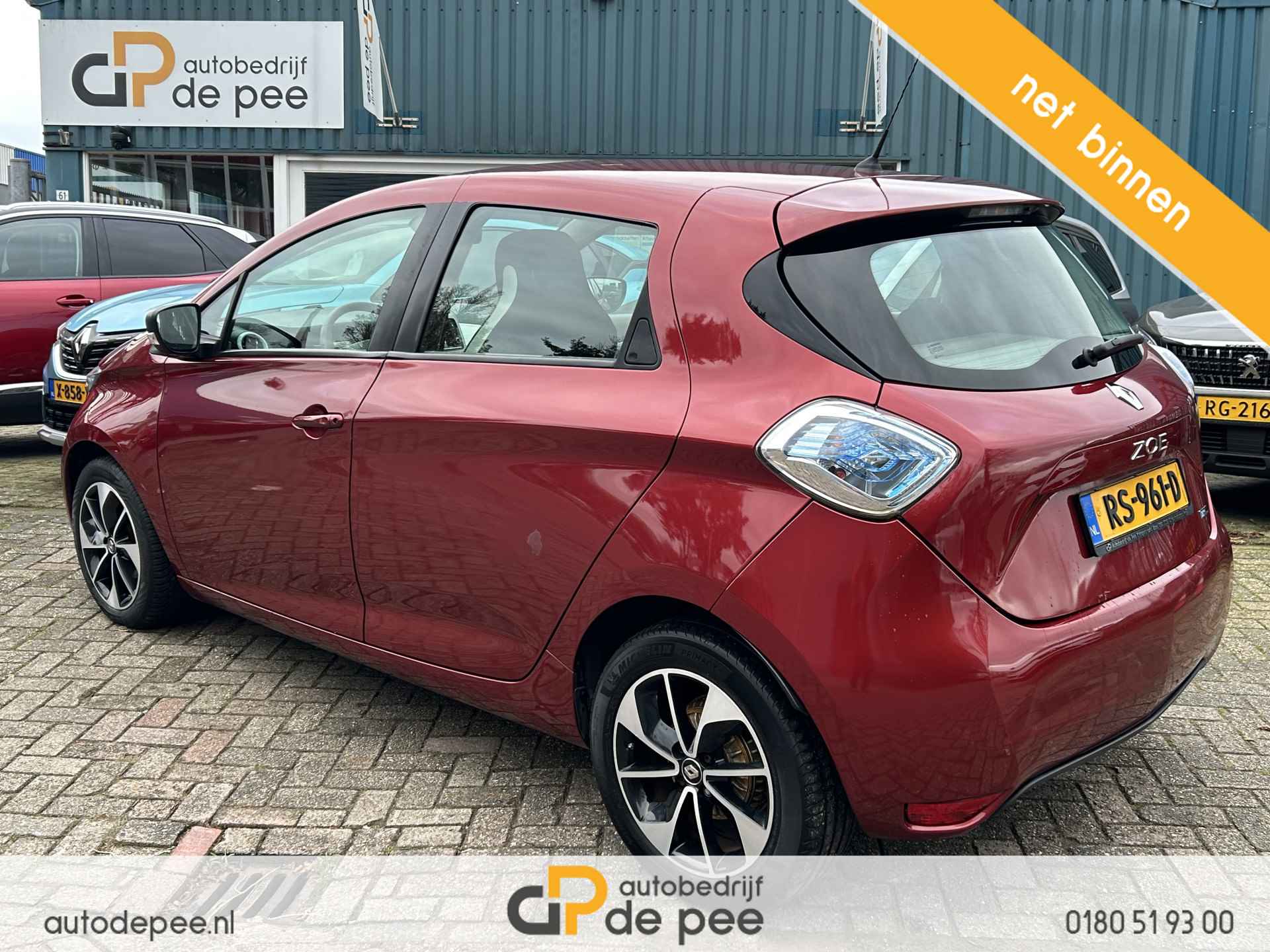 Renault ZOE Q90 Life 41 kWh (300km) INCL.ACCU/GARANTIE/CLIMA/CRUISE/NAVI/LICHTMETAAL rijklaarprijs! - 14/16