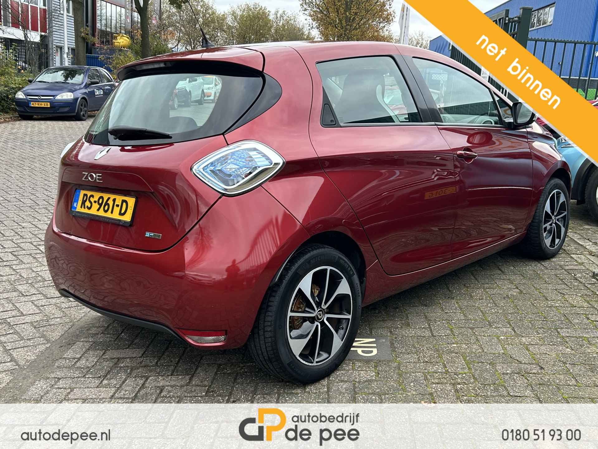 Renault ZOE Q90 Life 41 kWh (300km) INCL.ACCU/GARANTIE/CLIMA/CRUISE/NAVI/LICHTMETAAL rijklaarprijs! - 15/16