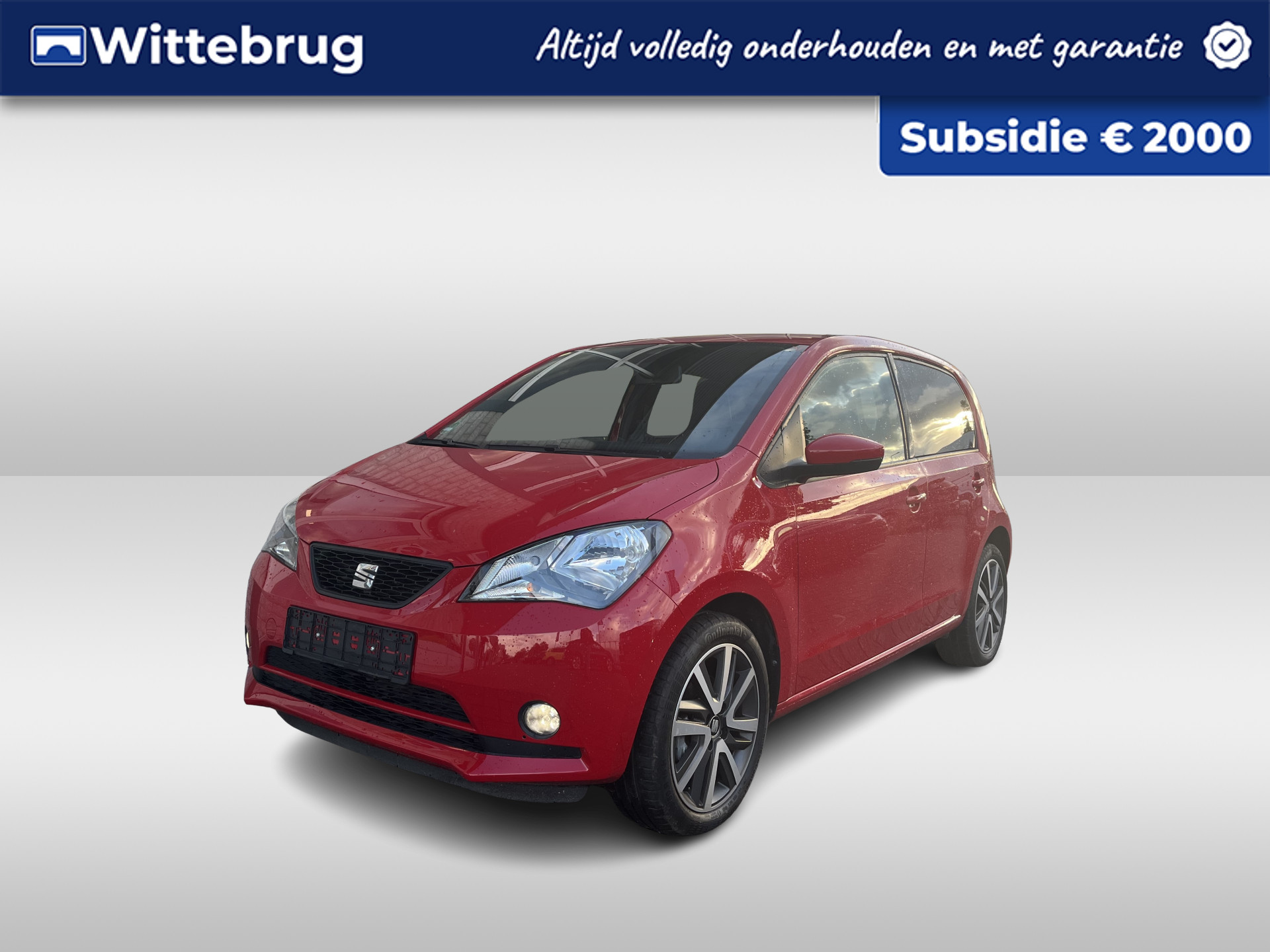 SEAT Mii Electric Edition / SUBSIDIE/ STOELVERWARM./ VOORRUIT VERWARM./ BLUETOOTH/ CLIMA/ DAB/ 16" LMV/