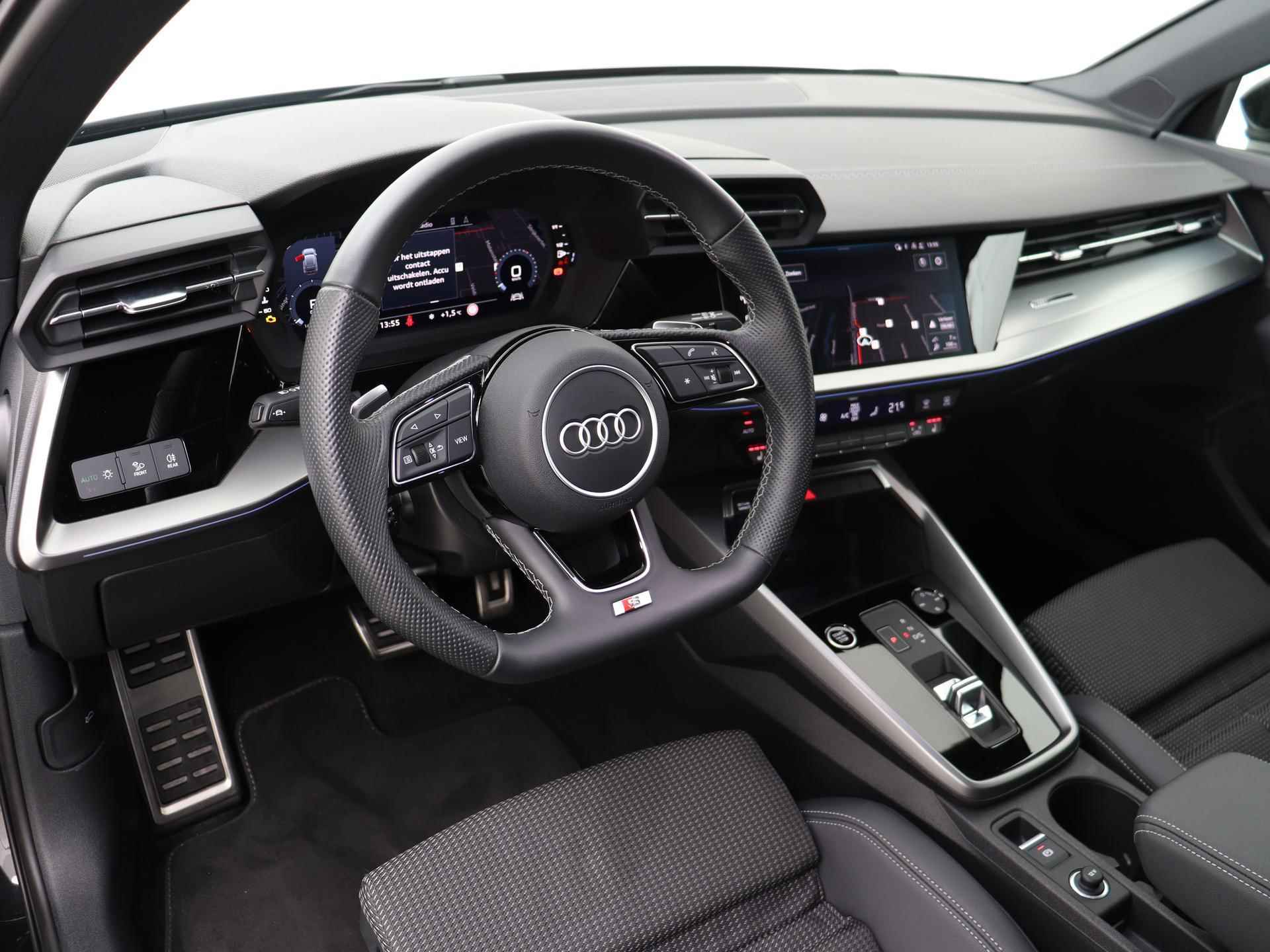 Audi A3 Sportback 35 TFSI 150 PK S Edition  | Apple CarPlay | S-Line | Stoelverwarming | Sportstoelen | LED | - 3/15