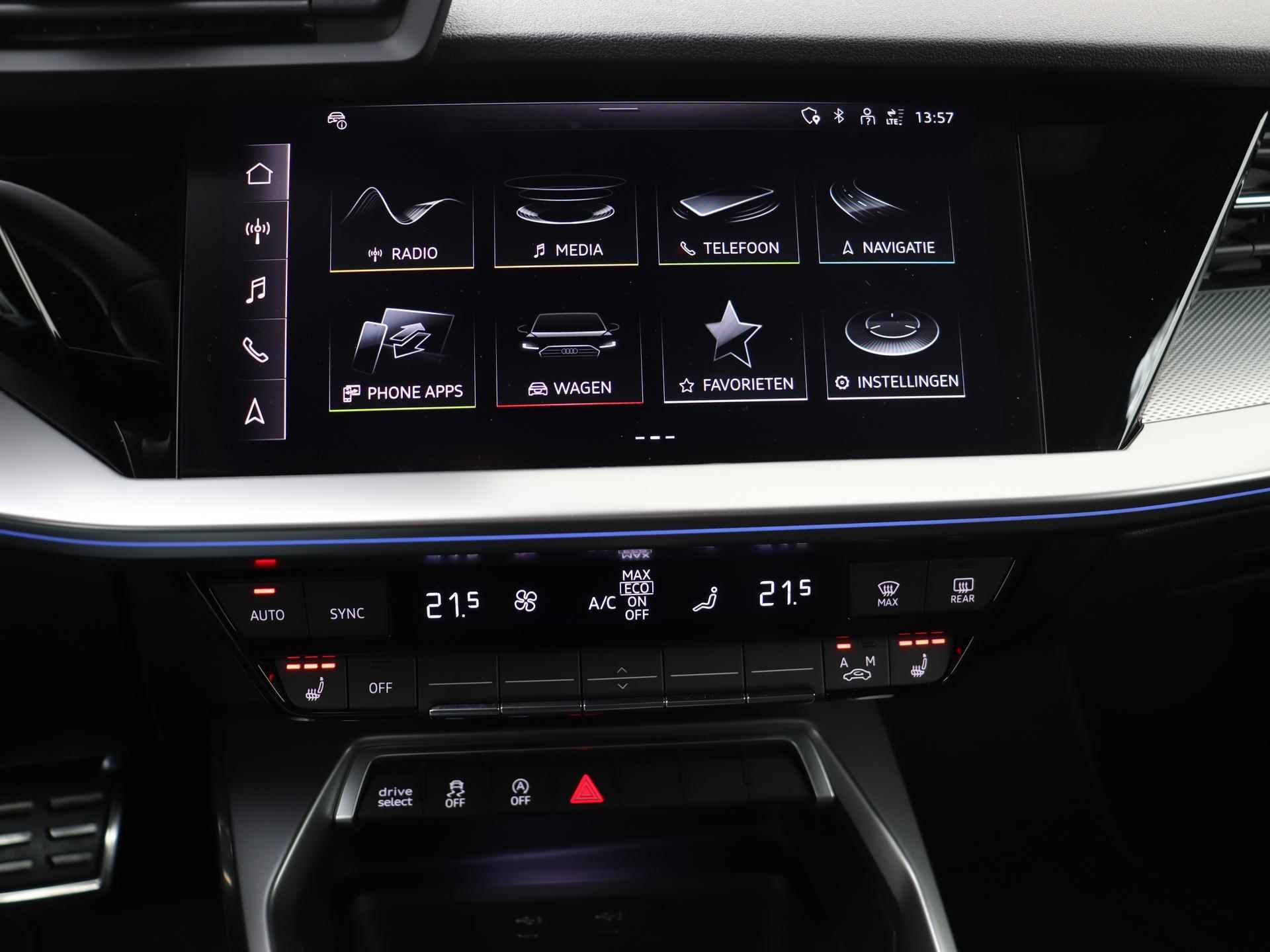 Audi A3 Sportback 35 TFSI 150 PK S Edition  | Apple CarPlay | S-Line | Stoelverwarming | Sportstoelen | LED | - 13/15