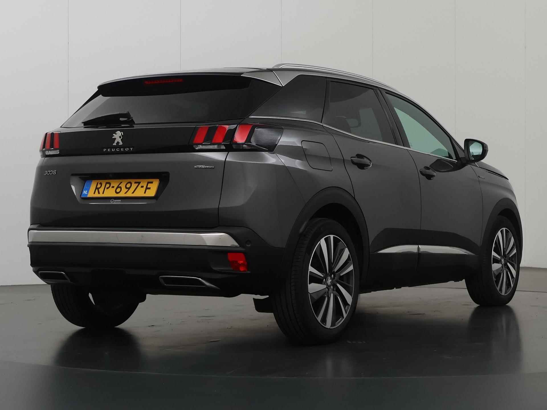 Peugeot 3008 1.2 PureTech GT Line | Navigatie | Parkeercamera | Digitaal dashboard | Keyless Go | Climate Control | Apple / Android Carplay | - 3/43