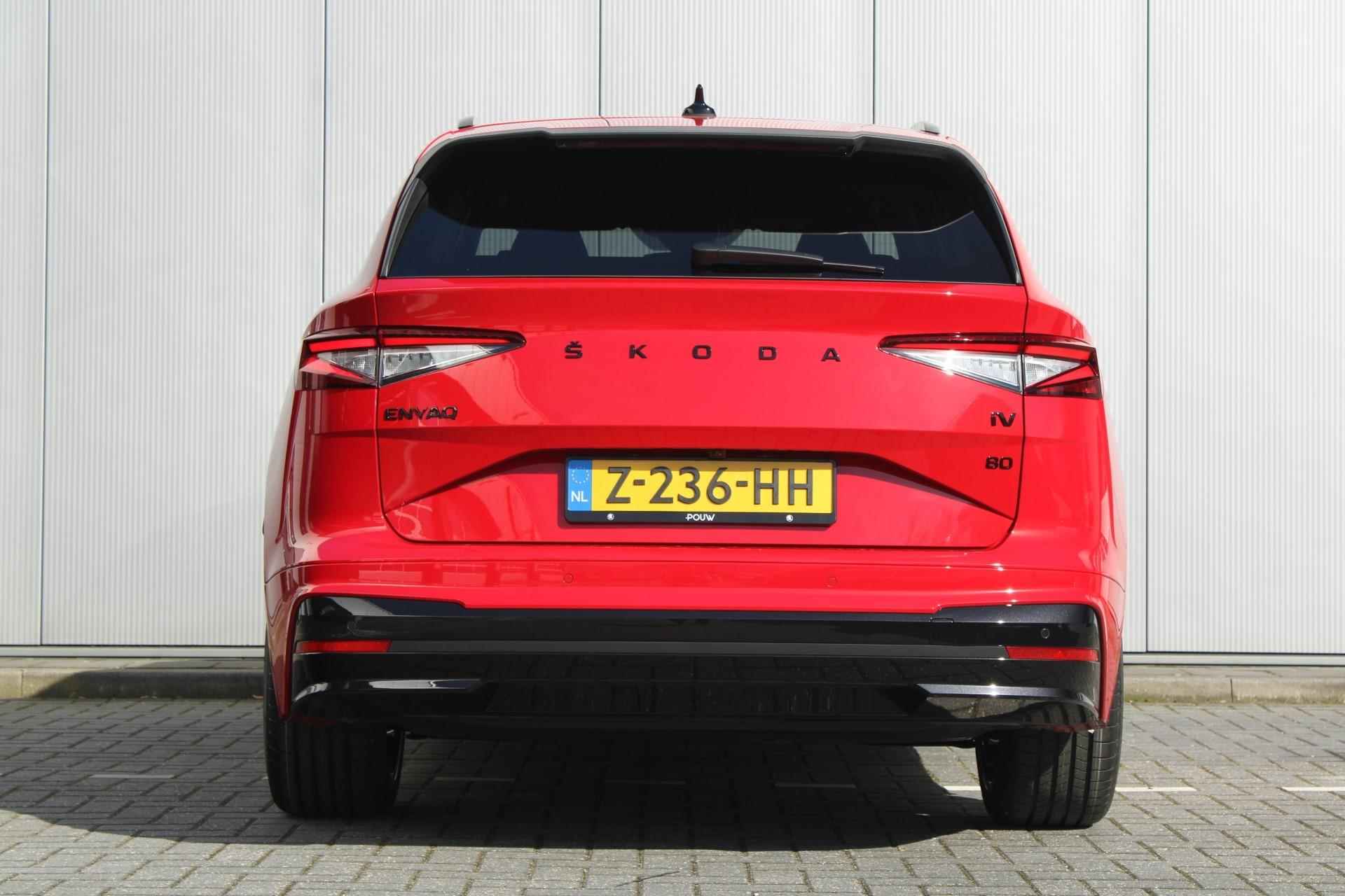 Skoda Enyaq 80 204pk Sportline | Panoramadak | Trekhaak Wegklapbaar | 21" Velgen - 10/58