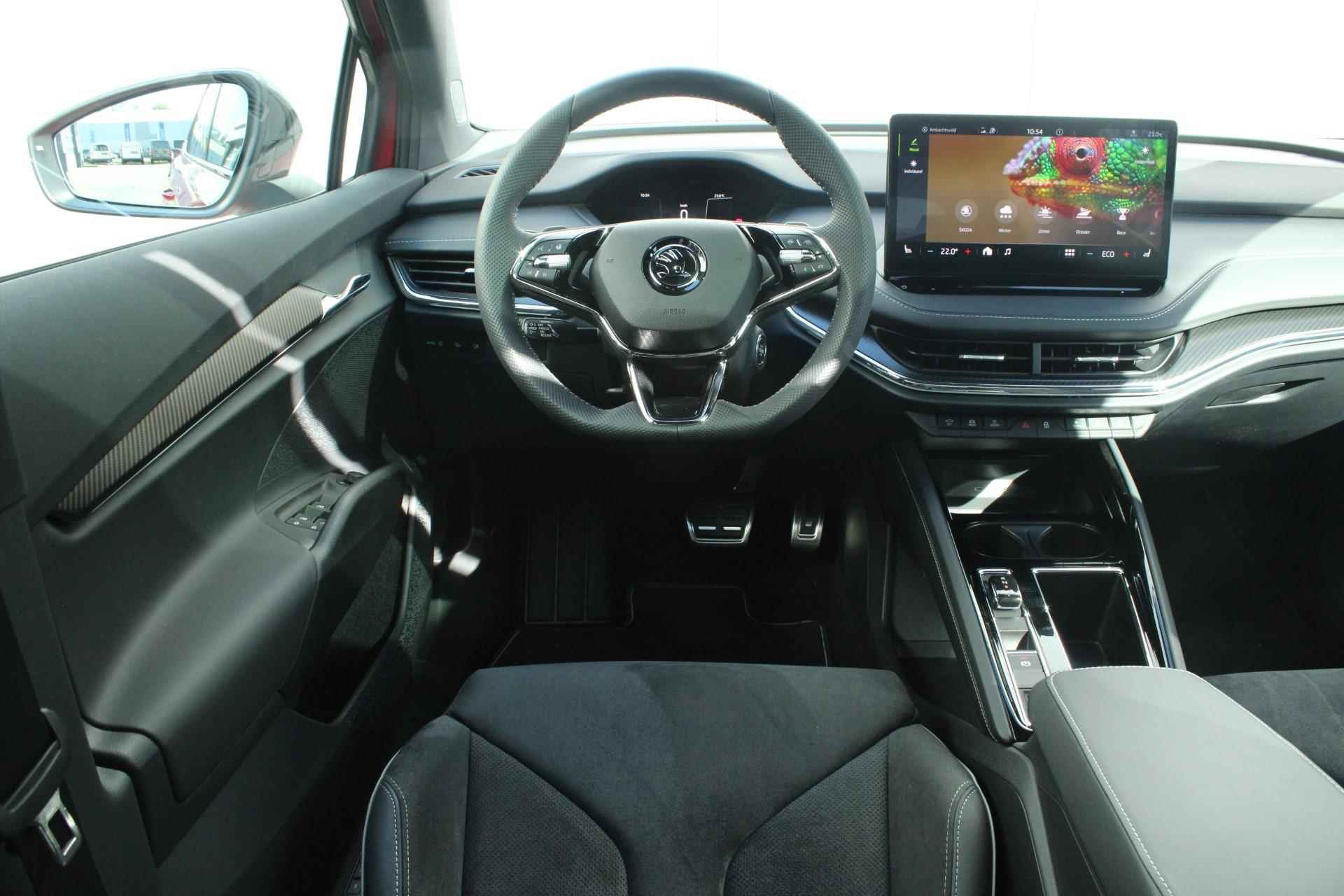 Skoda Enyaq 80 204pk Sportline | Panoramadak | Trekhaak Wegklapbaar | 21" Velgen - 24/58