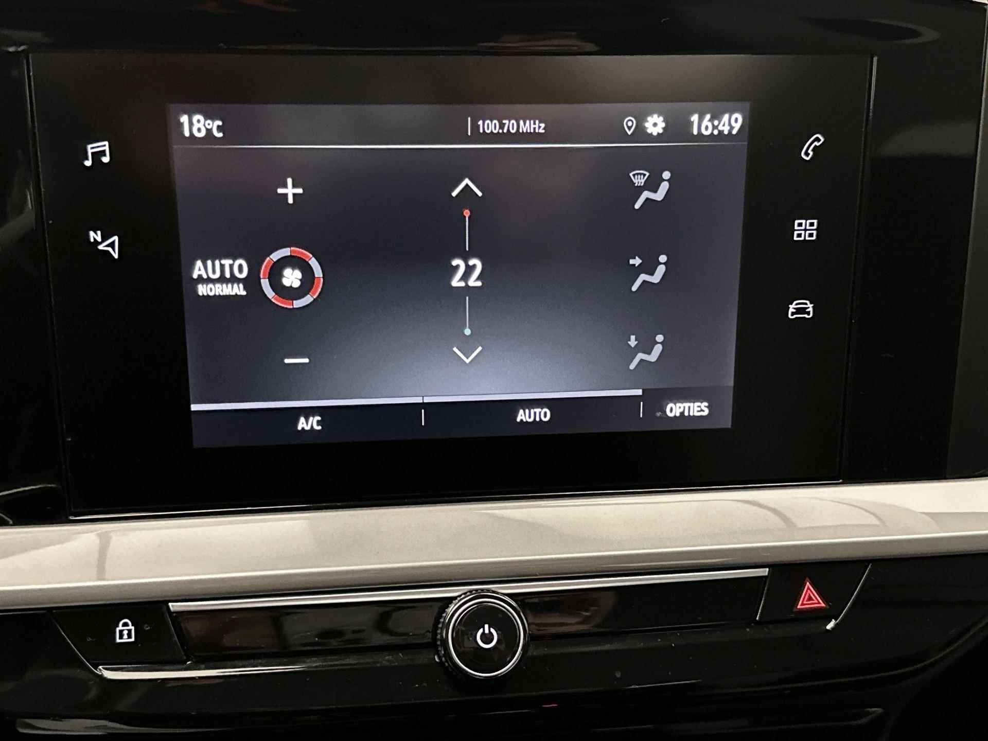 Opel Mokka SUV Elegance 130 pk Automaat | Navigatie via Apple Carplay/Android Auto | Achteruitrijcamera | Parkeersensoren Voor en Achter | LED Koplampen | DAB Ontvanger l | Dodehoek Detectie | Climate Control | Cruise Control | 17" Lichtmetalen Velgen | - 21/37