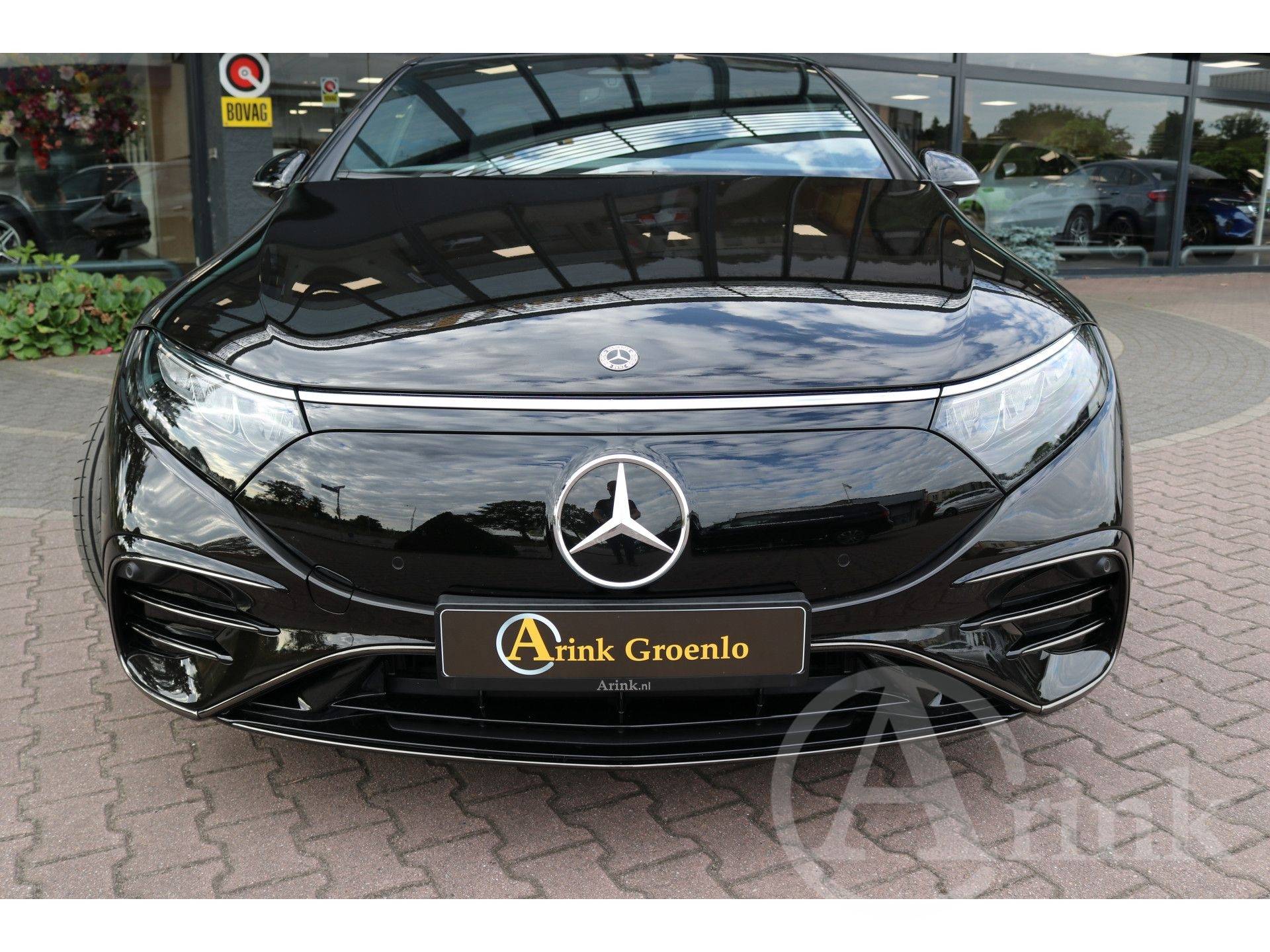 Mercedes-Benz EQS 450+ AMG Line Panoramadak Nightpakket 21 Inch Multispaaks velgen Trekhaak - 14/52