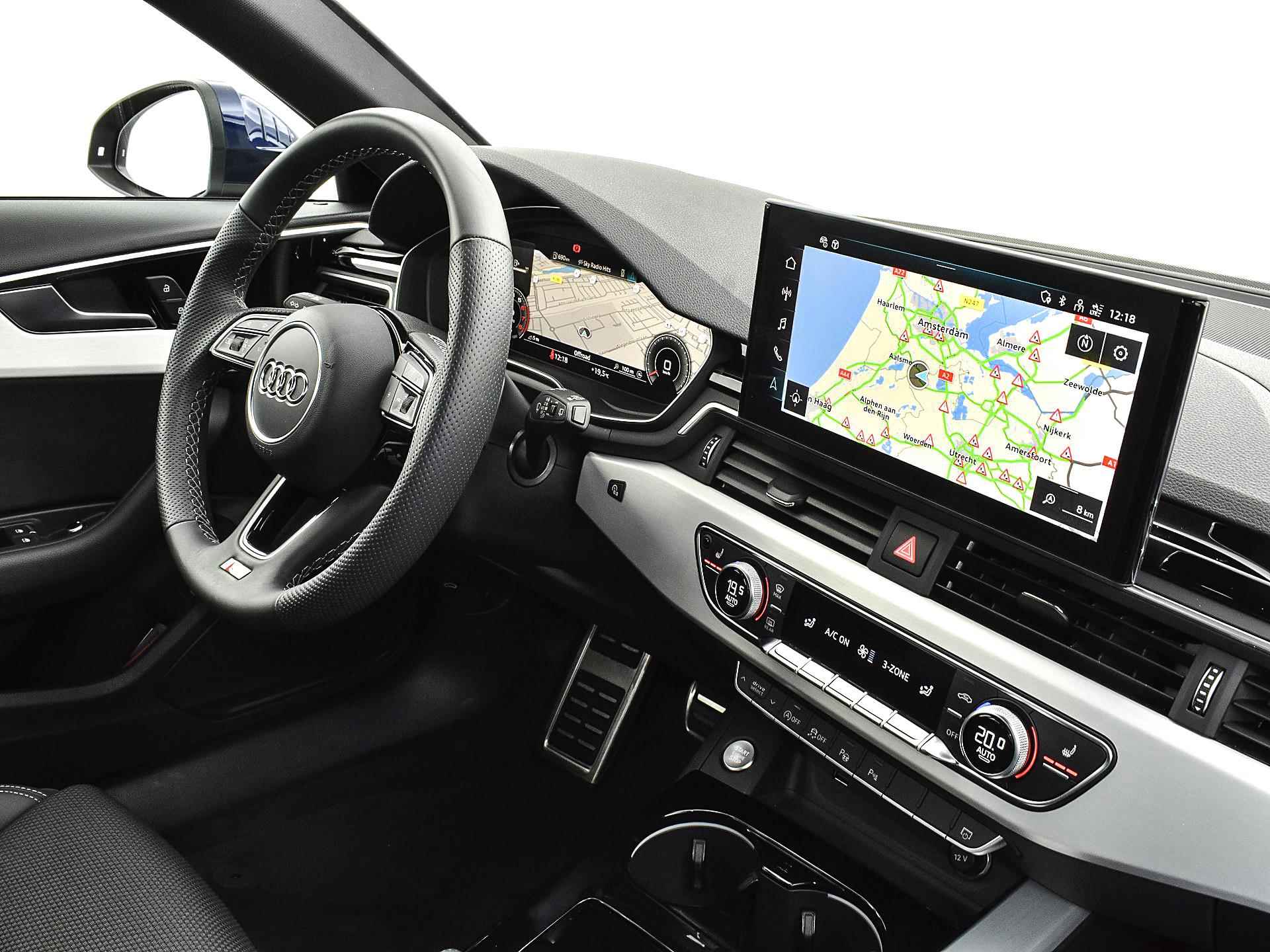 Audi A4 Avant 40 TFSI 190pk S-Tronic S Edition | Navigatie | Sportstoelen | Virtual Cockpit | Elek. Achterklep | Cruise Control | Stoelverwarming | Garantie t/m 23-06-2027 of 100.000km - 13/31