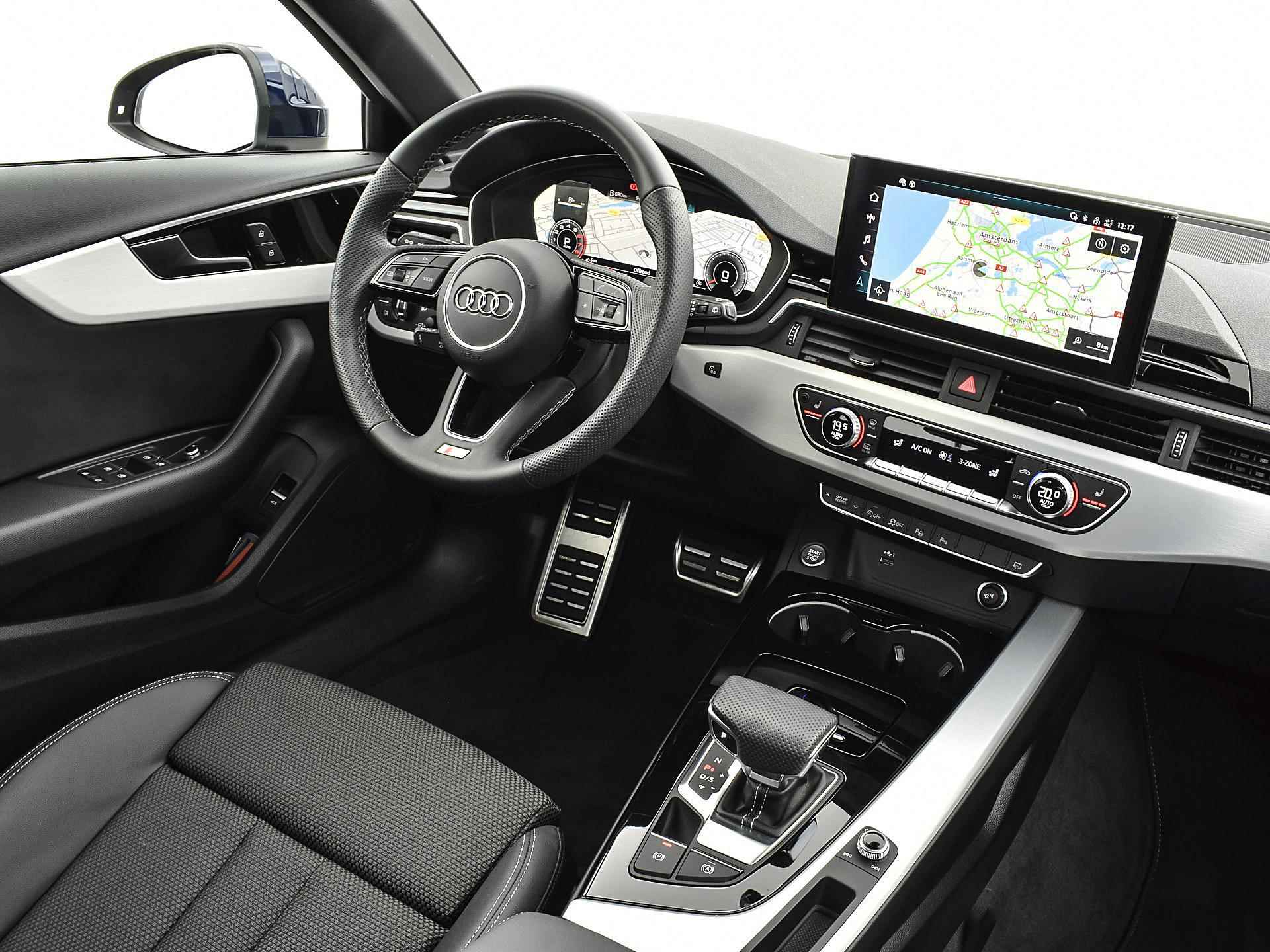 Audi A4 Avant 40 TFSI 190pk S-Tronic S Edition | Navigatie | Sportstoelen | Virtual Cockpit | Elek. Achterklep | Cruise Control | Stoelverwarming | Garantie t/m 23-06-2027 of 100.000km - 14/31