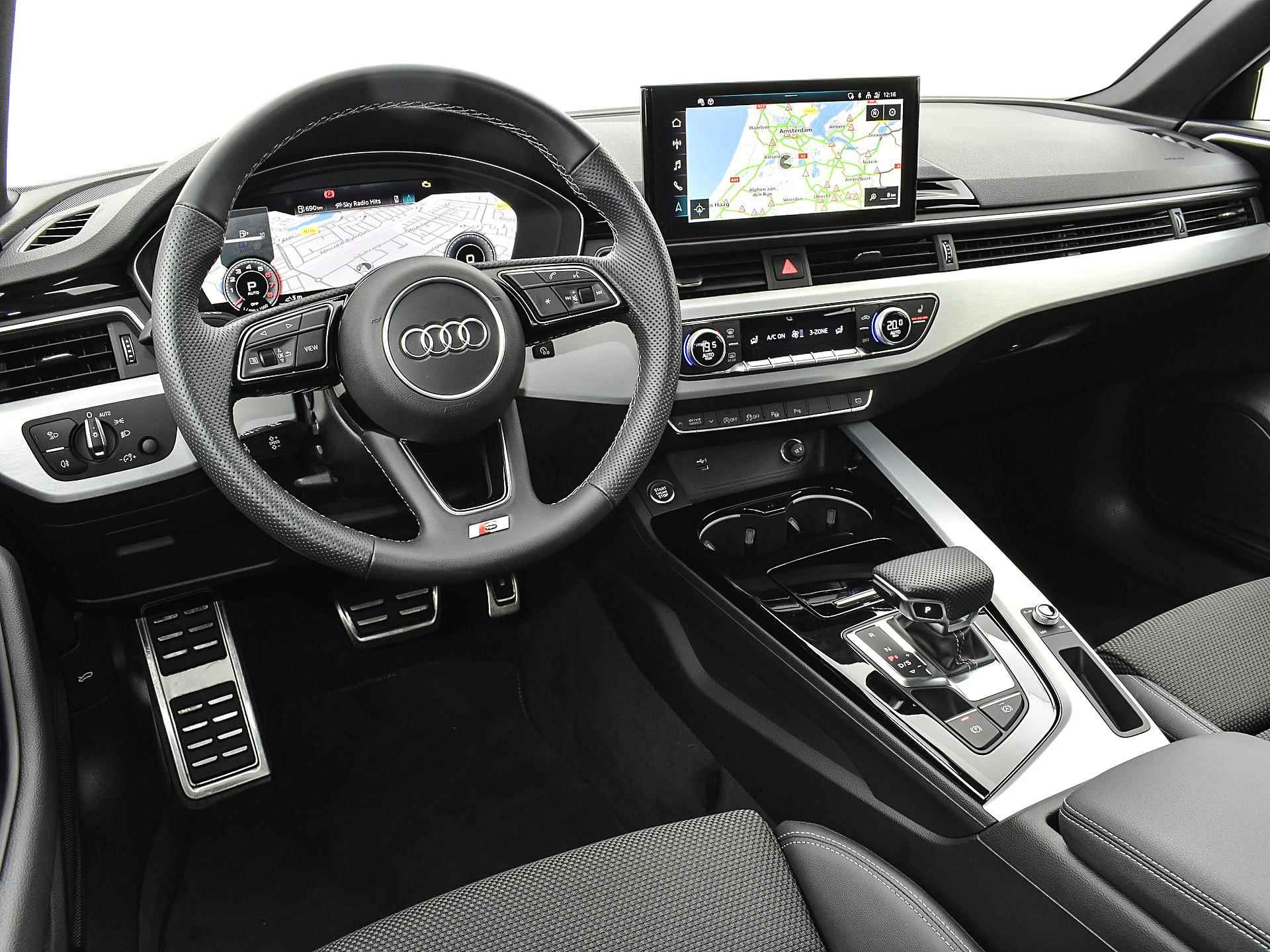 Audi A4 Avant 40 TFSI 190pk S-Tronic S Edition | Navigatie | Sportstoelen | Virtual Cockpit | Elek. Achterklep | Cruise Control | Stoelverwarming | Garantie t/m 23-06-2027 of 100.000km - 15/31