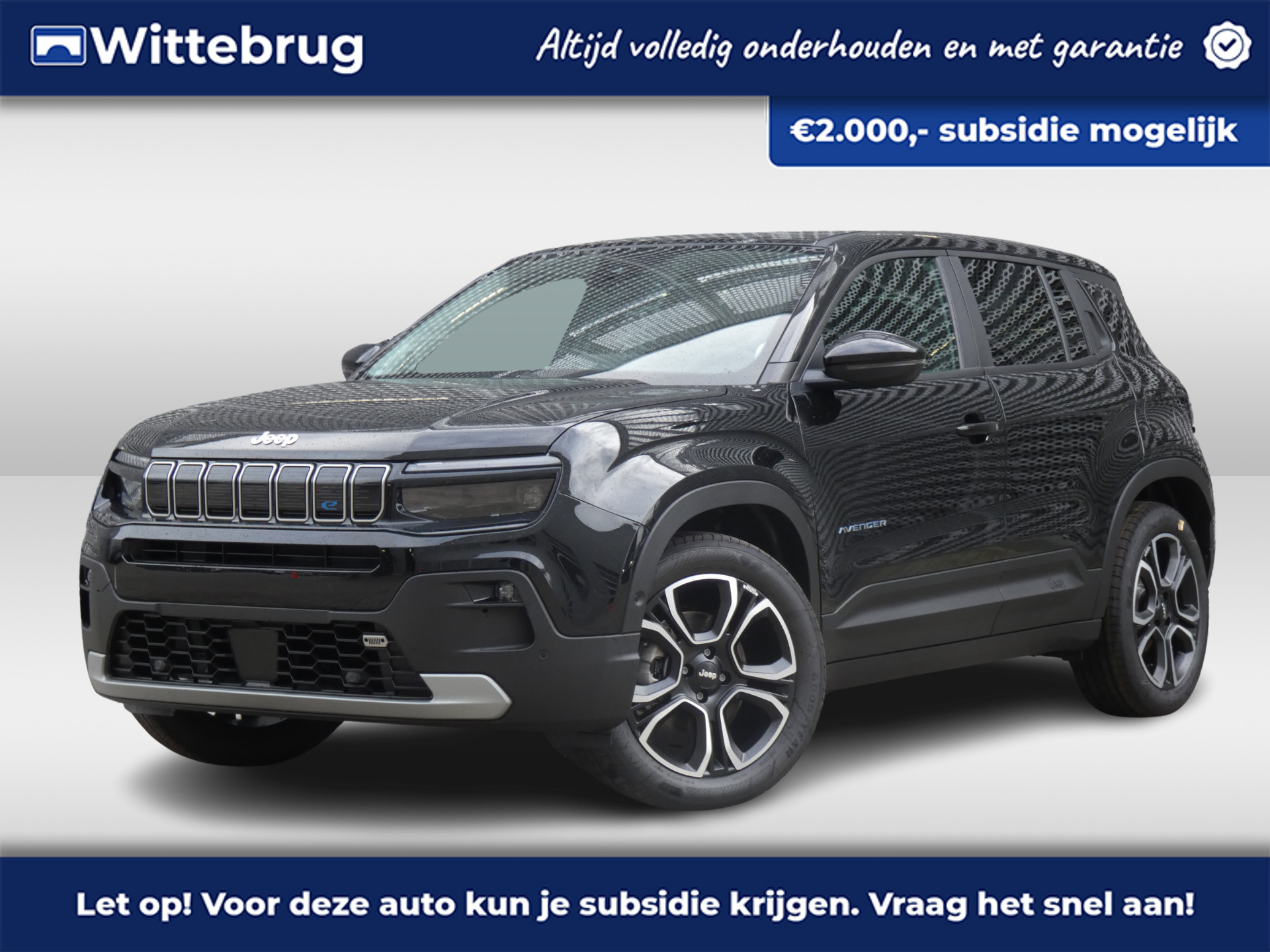 Jeep Avenger Summit 54 kWh PROFITEER NU VAN EUR 2.000,- SEPP SUBSIDIE