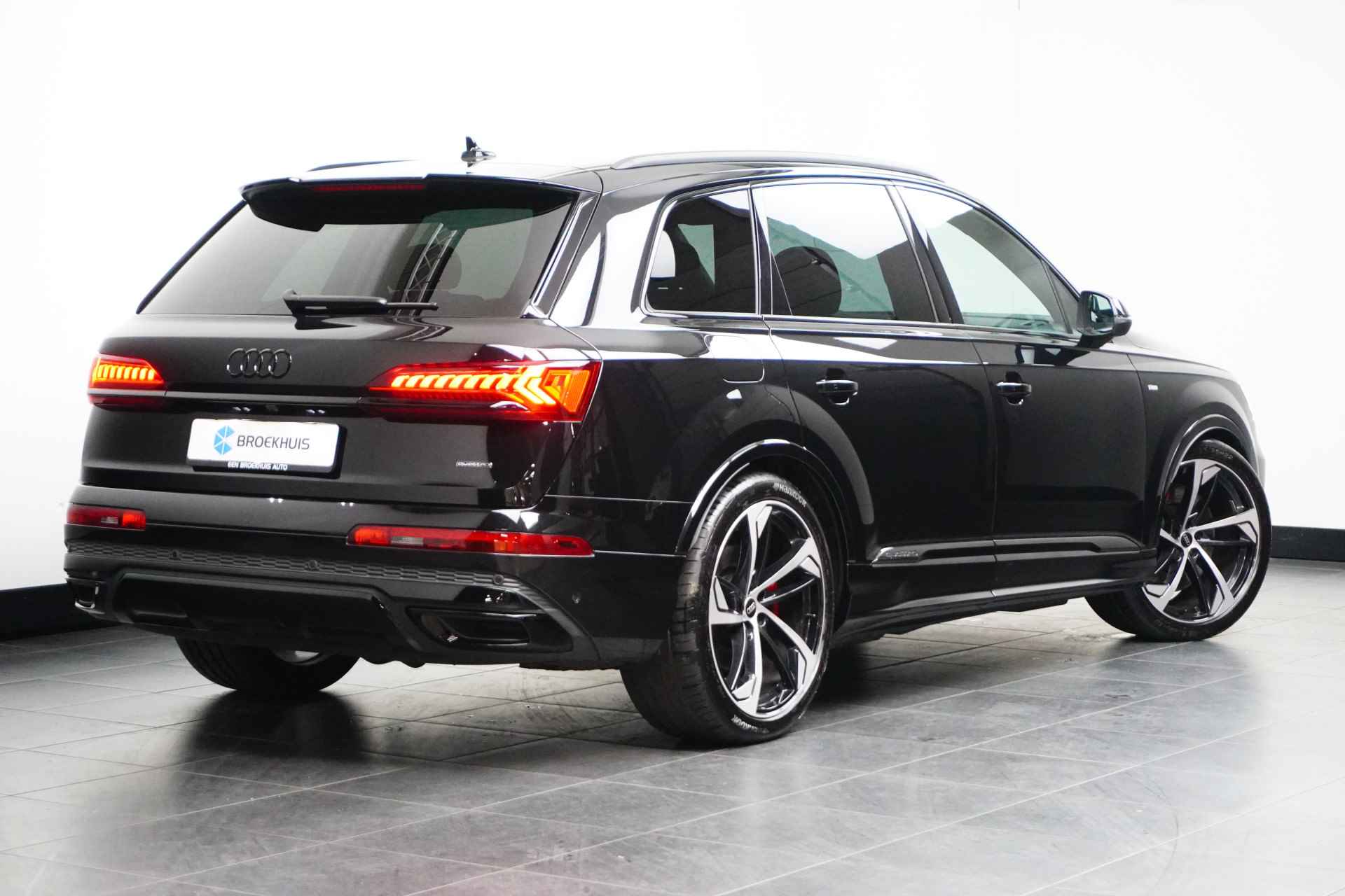 Audi Q7 60 TFSI e 462PK Quattro Pro Line S Competition | 22 INCH | TREKHAAK | LUCHTVERING - 5/32