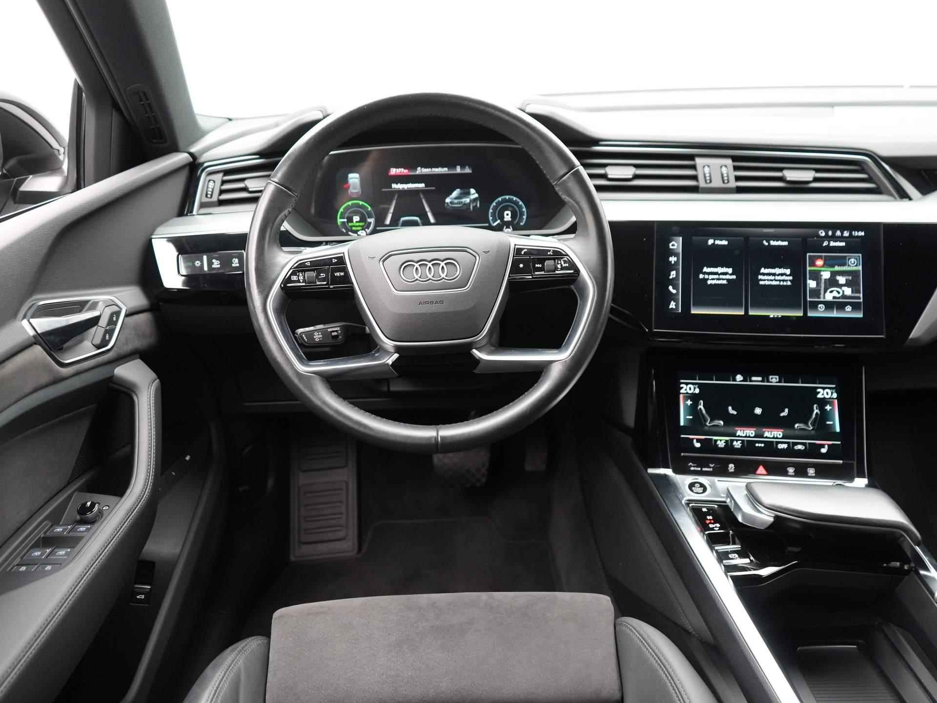 Audi e-tron Sportback 55 quattro Business edition Plus 95 kWh | Panoramadak | Leer-Alcantara - 13/58