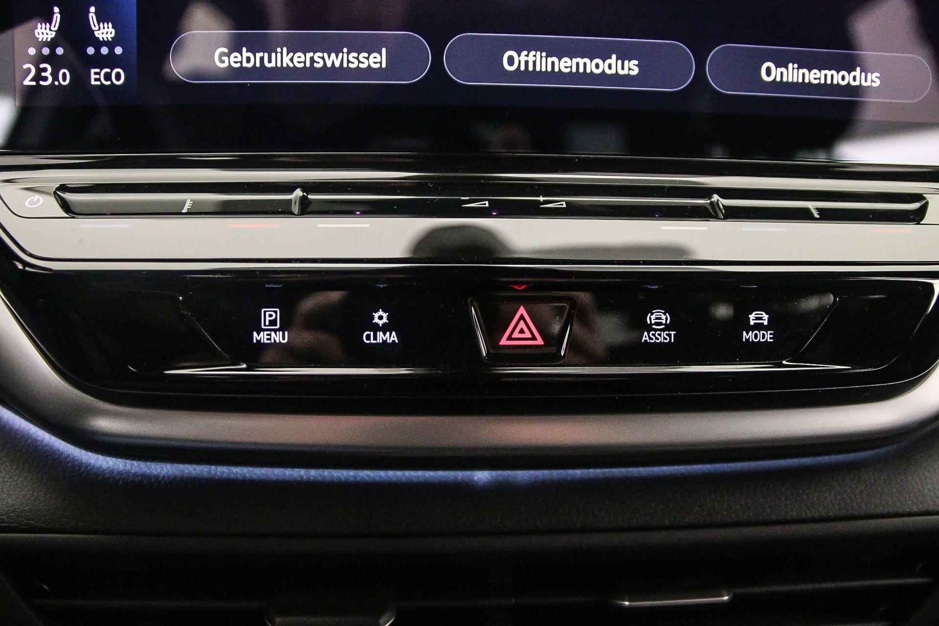 Volkswagen ID.5 Pro 204pk Automaat Adaptive cruise control, Warmtepomp, LED matrix koplampen, Achteruitrijcamera, Elektrisch verstelbare voorstoelen, Navigatie, Stuurwiel verwarmd, Parkeersensoren, Stoelverwarming - 18/53