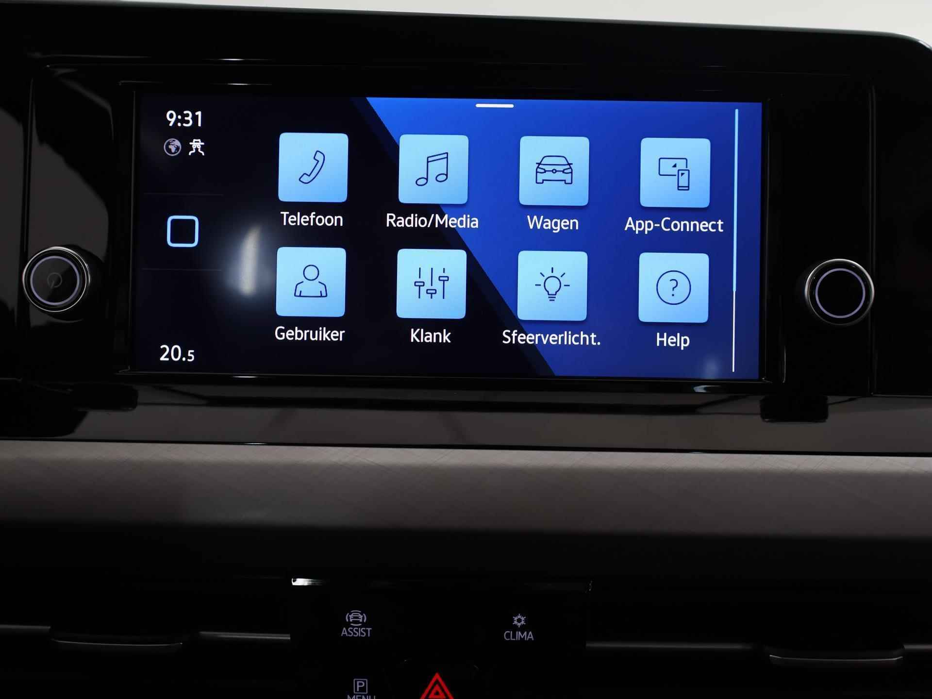 Volkswagen Golf 1.0 eTSI Life | Adaptieve Cruise Control | Sfeerverlichting | LED Koplampen | Digitaal Dashboard | Apple carplay | Lichtmetalen velgen - 22/40