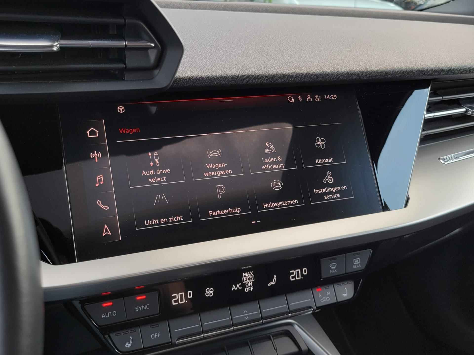 Audi A3 Sportback 1.4 e-tron 45 TFSIe S-Line | Pano | Virtual | Ambiance | Adaptive Cruise Control - 24/38