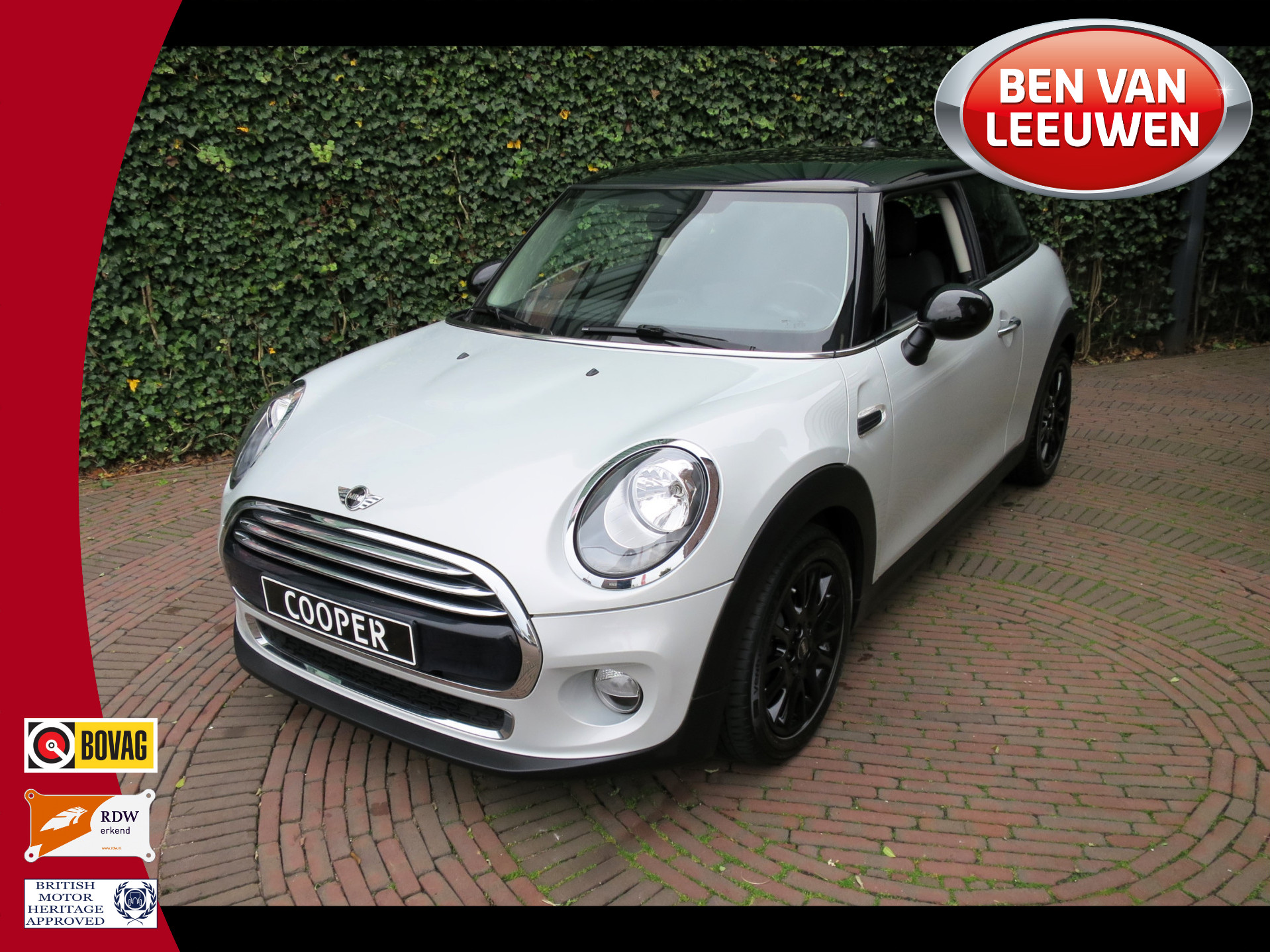 MINI Cooper 1.5 Chili F56 met Navi, BT, Clima, Cruise, PDC en 16"