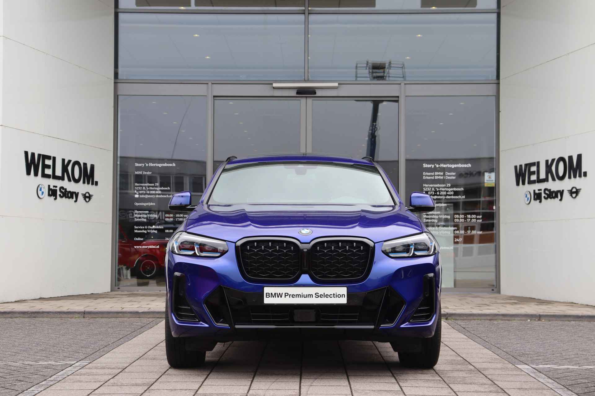 BMW X4 xDrive20i High Executive M Sport Automaat / Panoramadak / Trekhaak / Laserlight / Sportstoelen / Active Cruise Control / Parking Assistant / Comfort Access - 4/37