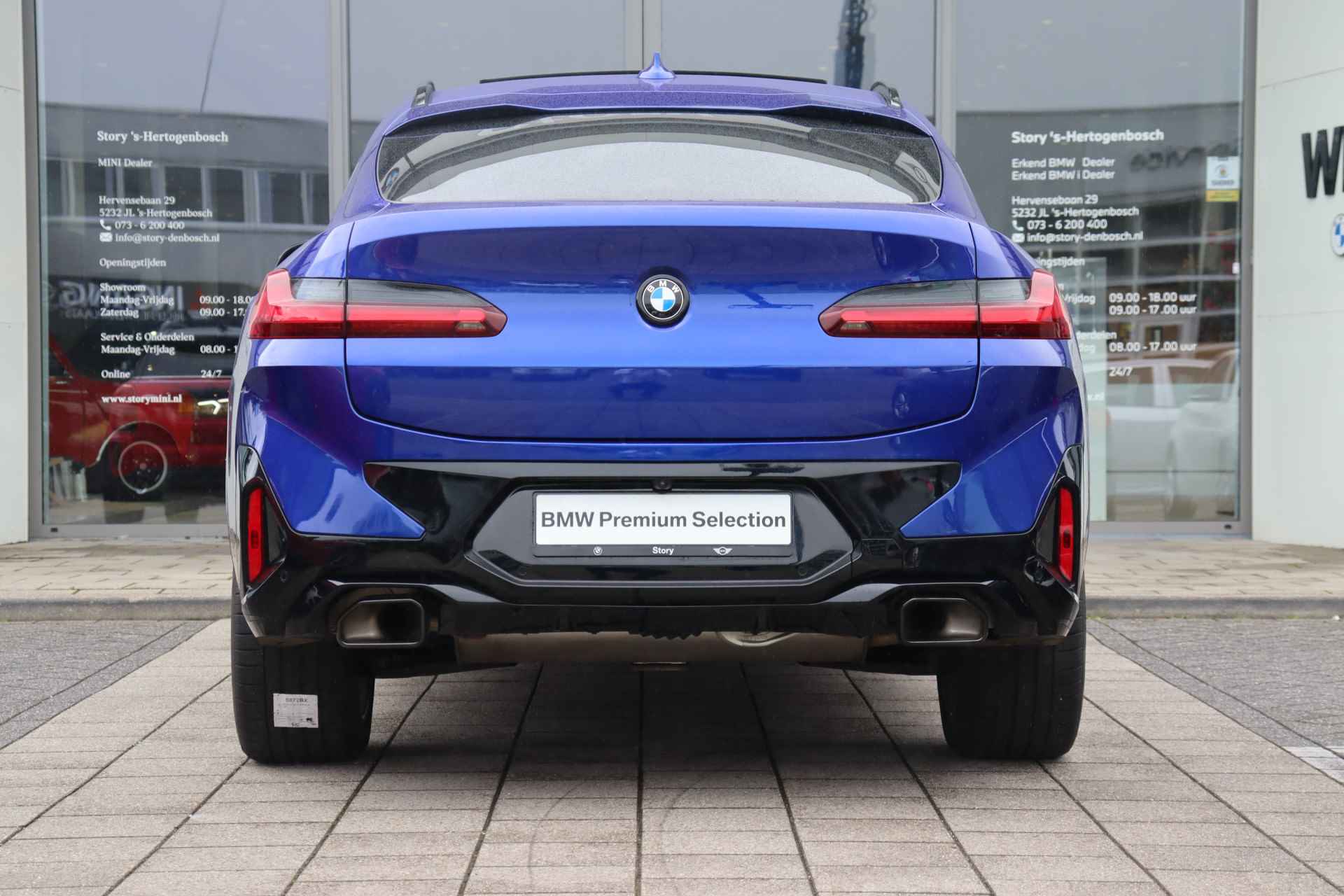 BMW X4 xDrive20i High Executive M Sport Automaat / Panoramadak / Trekhaak / Laserlight / Sportstoelen / Active Cruise Control / Parking Assistant / Comfort Access - 11/37