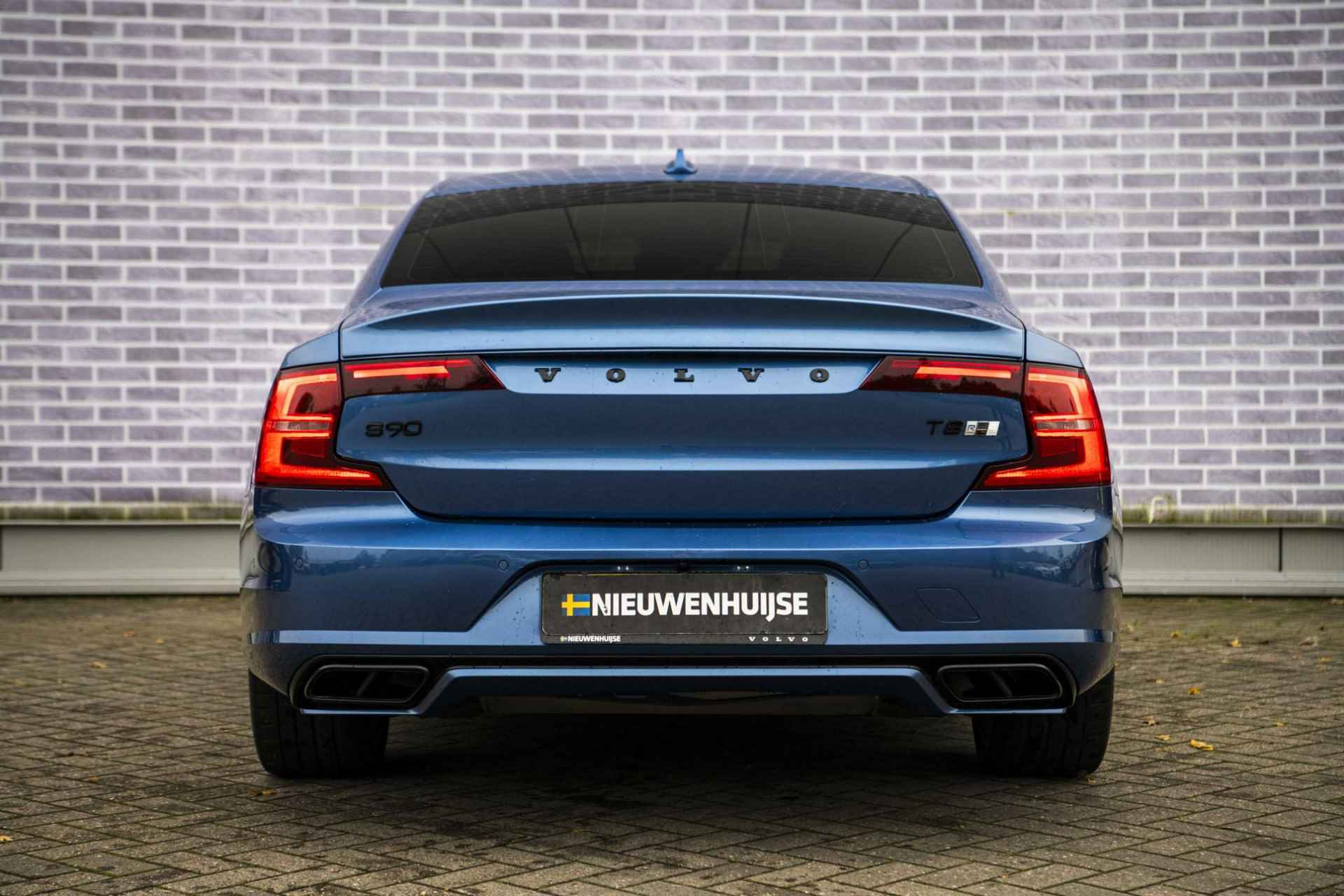 Volvo S90 2.0 T8 AWD R-Design | Full Option | Black Pack | Trekhaak | Bowers & Wilkins Audio | Polestar Tuning | Luchtvering | Schuifkanteldak | 360 Camera | - 11/45