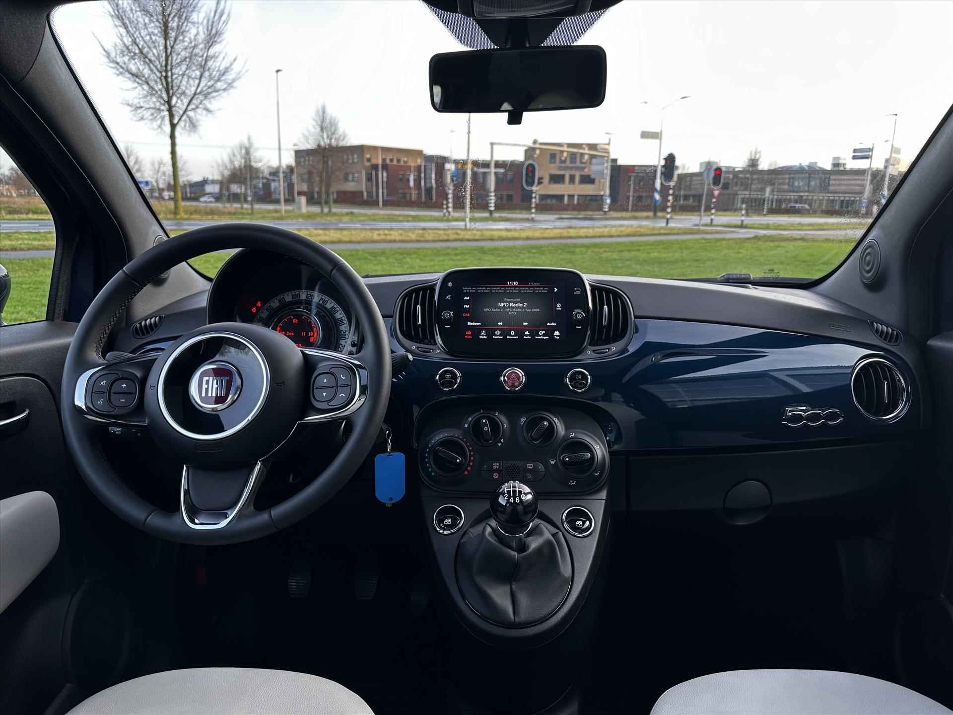 FIAT 500 1.0 70pk Hybrid eco Dolcevita | Panoramadak | Carplay | - 10/42