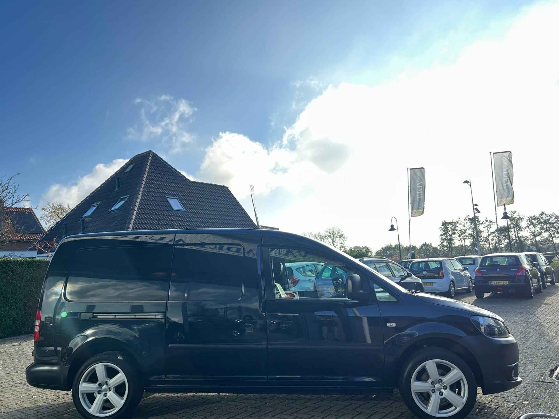 Volkswagen Caddy 1.6 TDI Maxi L2 Marge! Airco 17" LM-Velgen Elek.Pakket Trekhaak NAP NL-Auto Dealeronderhouden! - 5/25