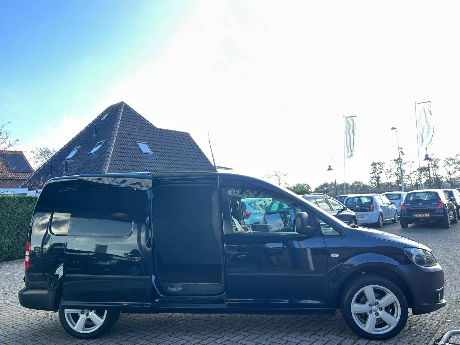 Volkswagen Caddy 1.6 TDI Maxi L2 Marge! Airco 17" LM-Velgen Elek.Pakket Trekhaak NAP NL-Auto Dealeronderhouden! - 6/25