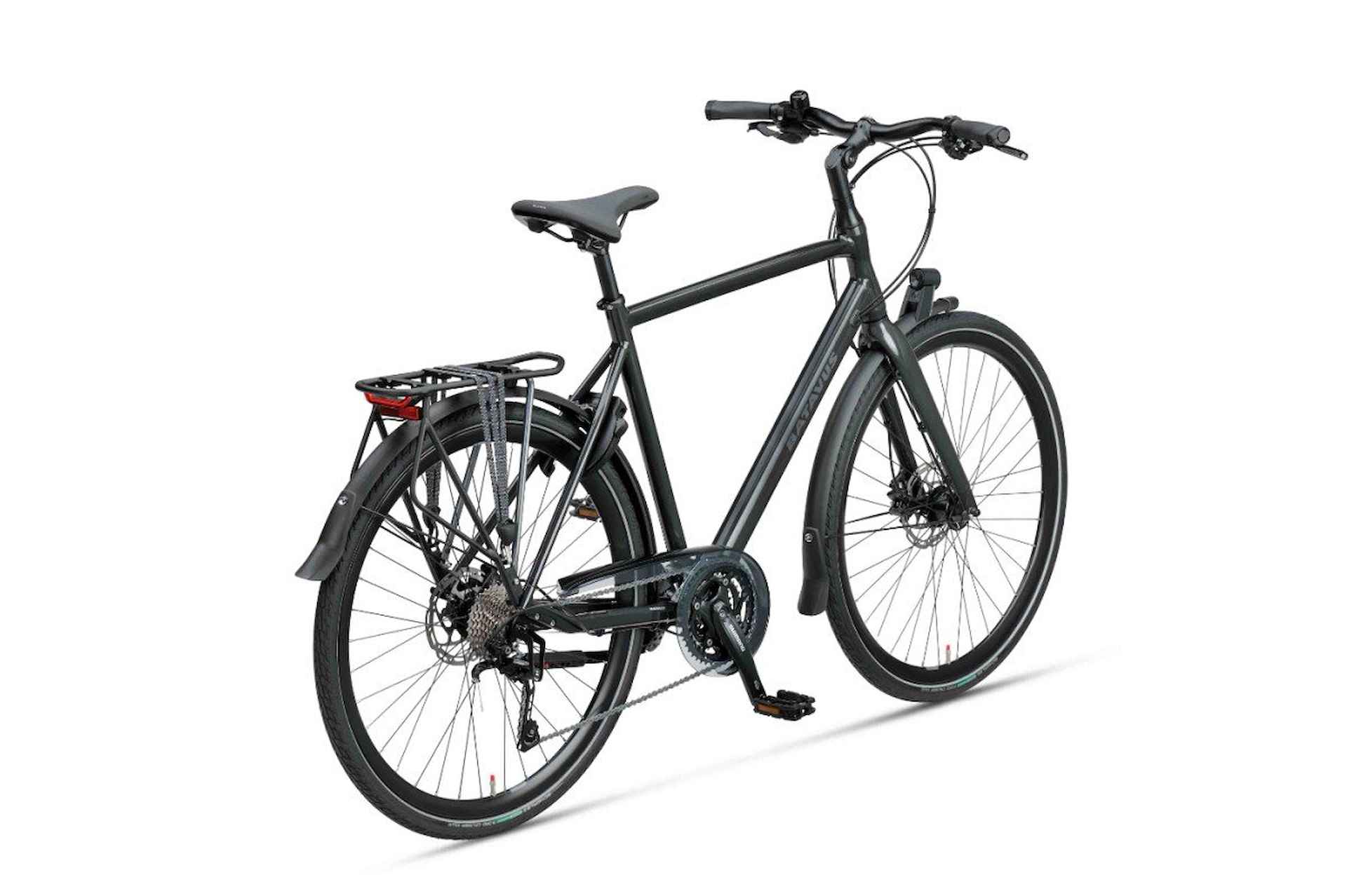 BATAVUS Dinsdag Sport 30 Heren Zwart Glans 57cm 2024 - 3/4