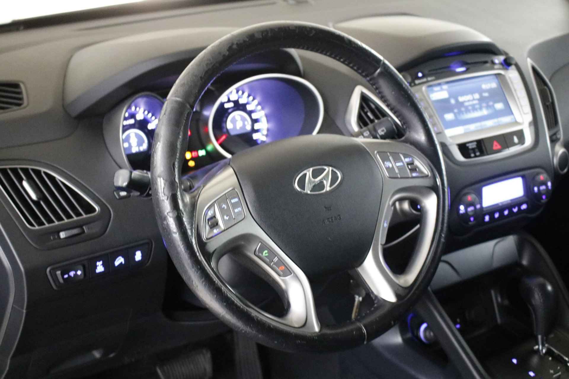 Hyundai ix35 2.0i 4WD Business Edition 163 PK AUTOMAAT! Clima | Camera | Cruise | Trekhaak | Navi | Bluetooth. - 4/32