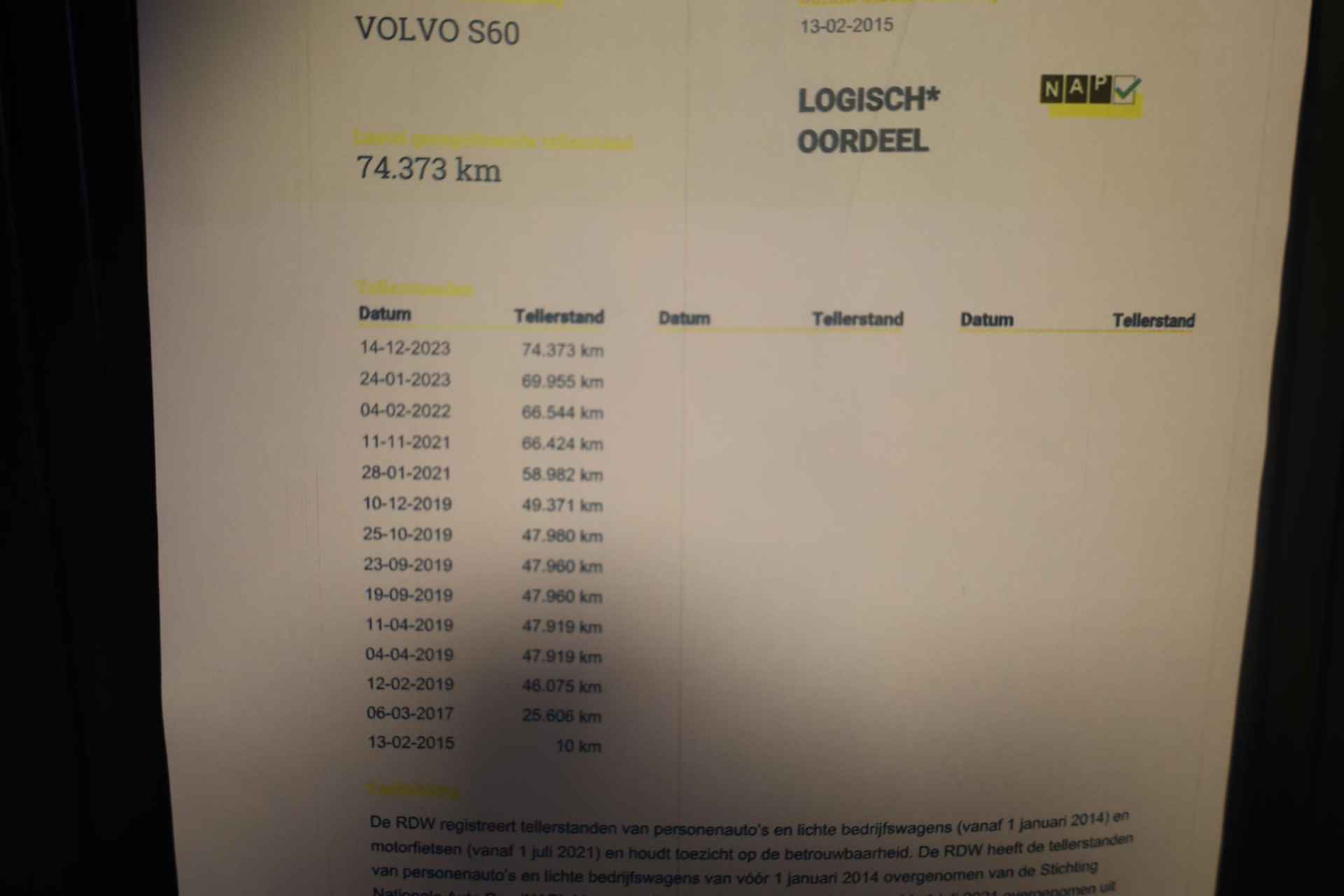 Volvo S60 1.6 T3 Momentum TREKHAAK NAVI RUITVERWARMING 2xPDC CRUISE CLIMA NAP 100%-ONDERHOUDEN - 12/44