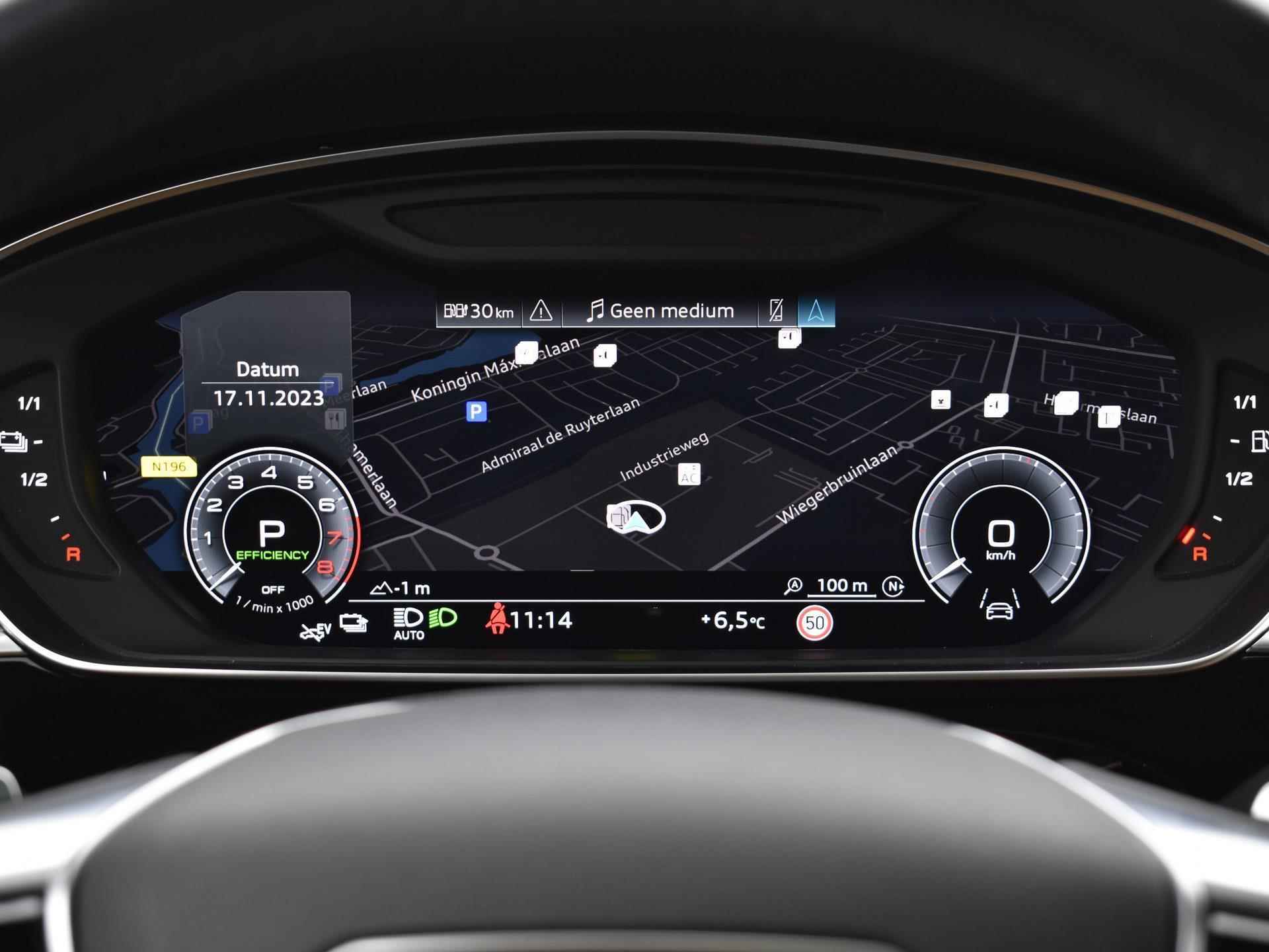 Audi A8 60 TFSIe Quattro Lang Pro Line Plus | B&O 3D Sound | ACC | Luchtvering | Servosluiting | 360 Camera | Panoramadak | 20'' Inch | Garantie t/m 23-04-2025 of 100.000km - 29/44