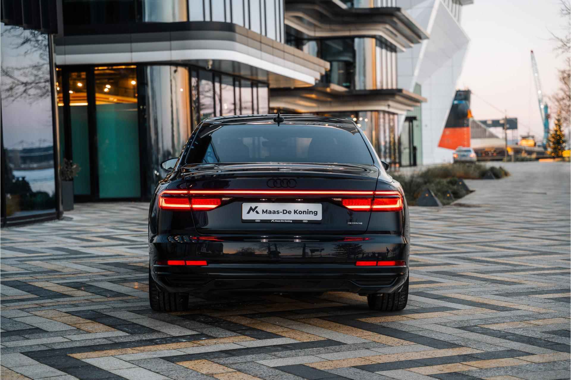 Audi A8 60 TFSIe Quattro Lang Pro Line Plus | B&O 3D Sound | ACC | Luchtvering | Servosluiting | 360 Camera | Panoramadak | 20'' Inch | Garantie t/m 23-04-2025 of 100.000km - 10/45