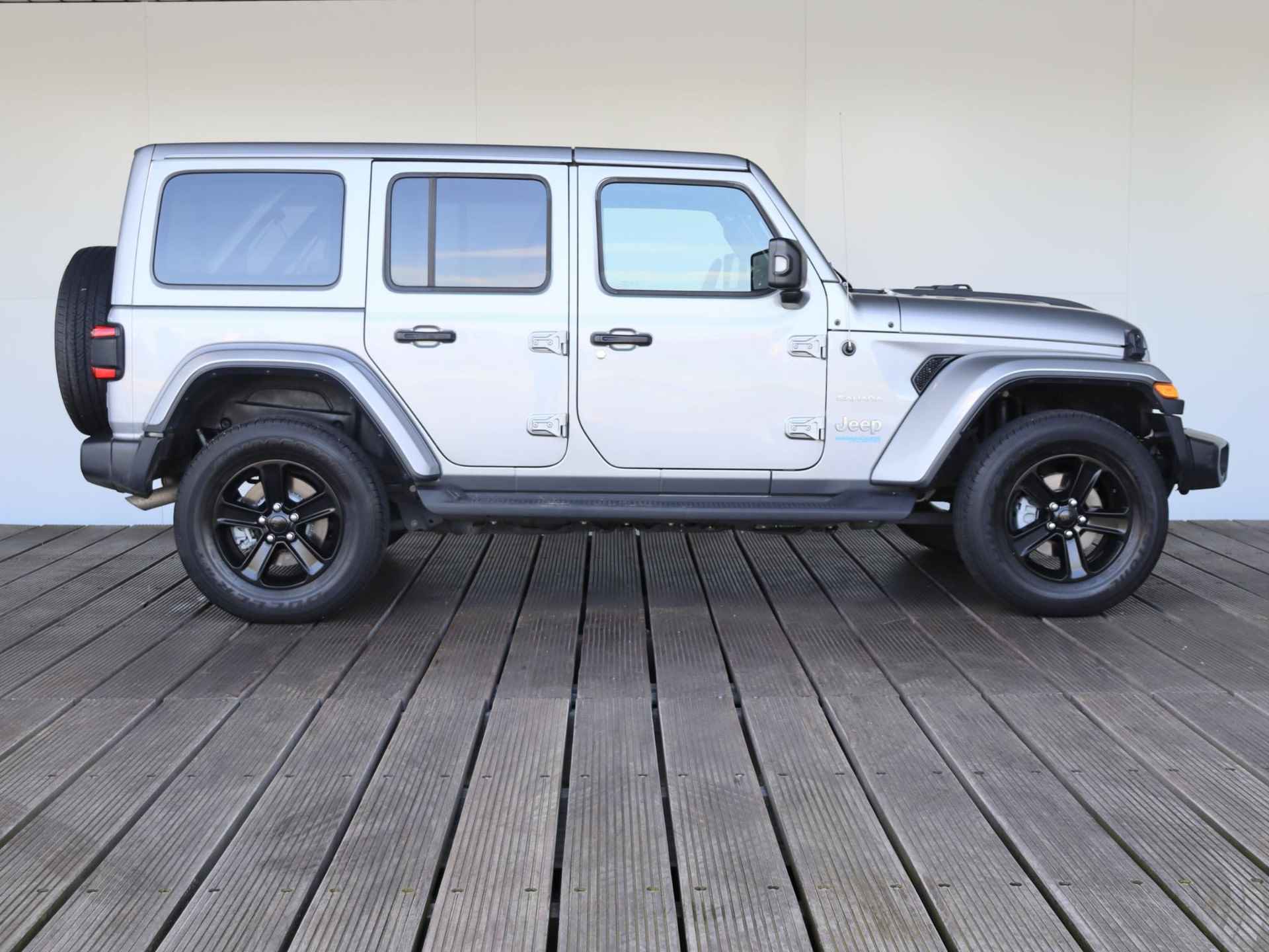 Jeep Wrangler Unlimited 4xe 380 Sahara | Navi | Stoelverwarming | ACC - 16/28