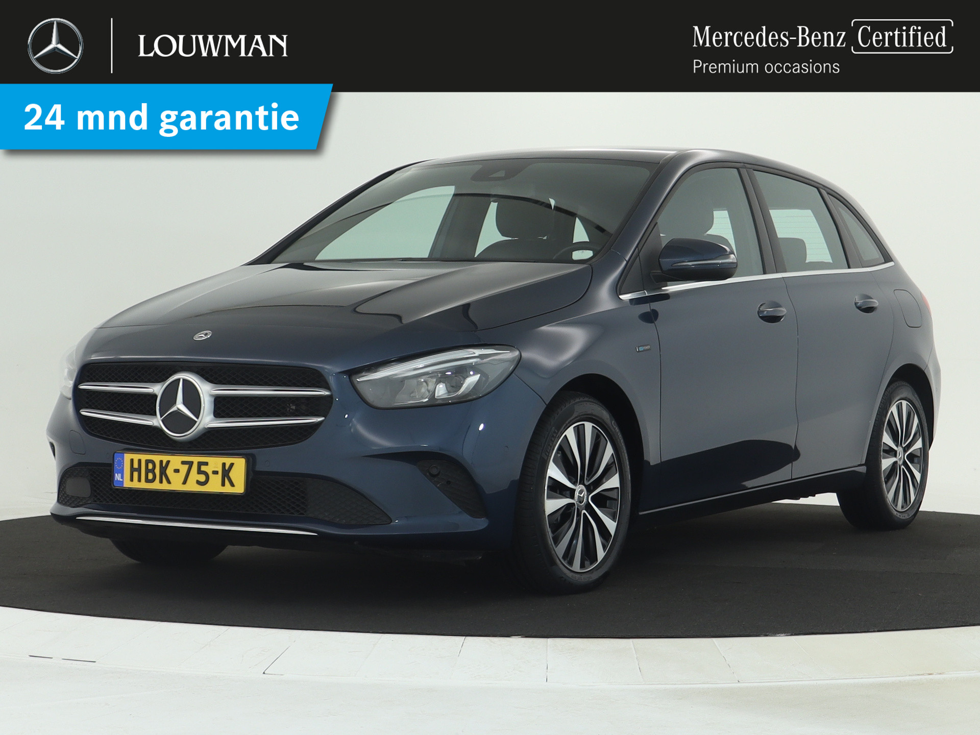 Mercedes-Benz B-Klasse 250e PHEV | Style Plus | Zwart Lederlook | Widescreen MBUX | Stoelverwarming | Electrische inklapspiegels | Inclusief 24 maanden MB Certified garantie voor Europa.