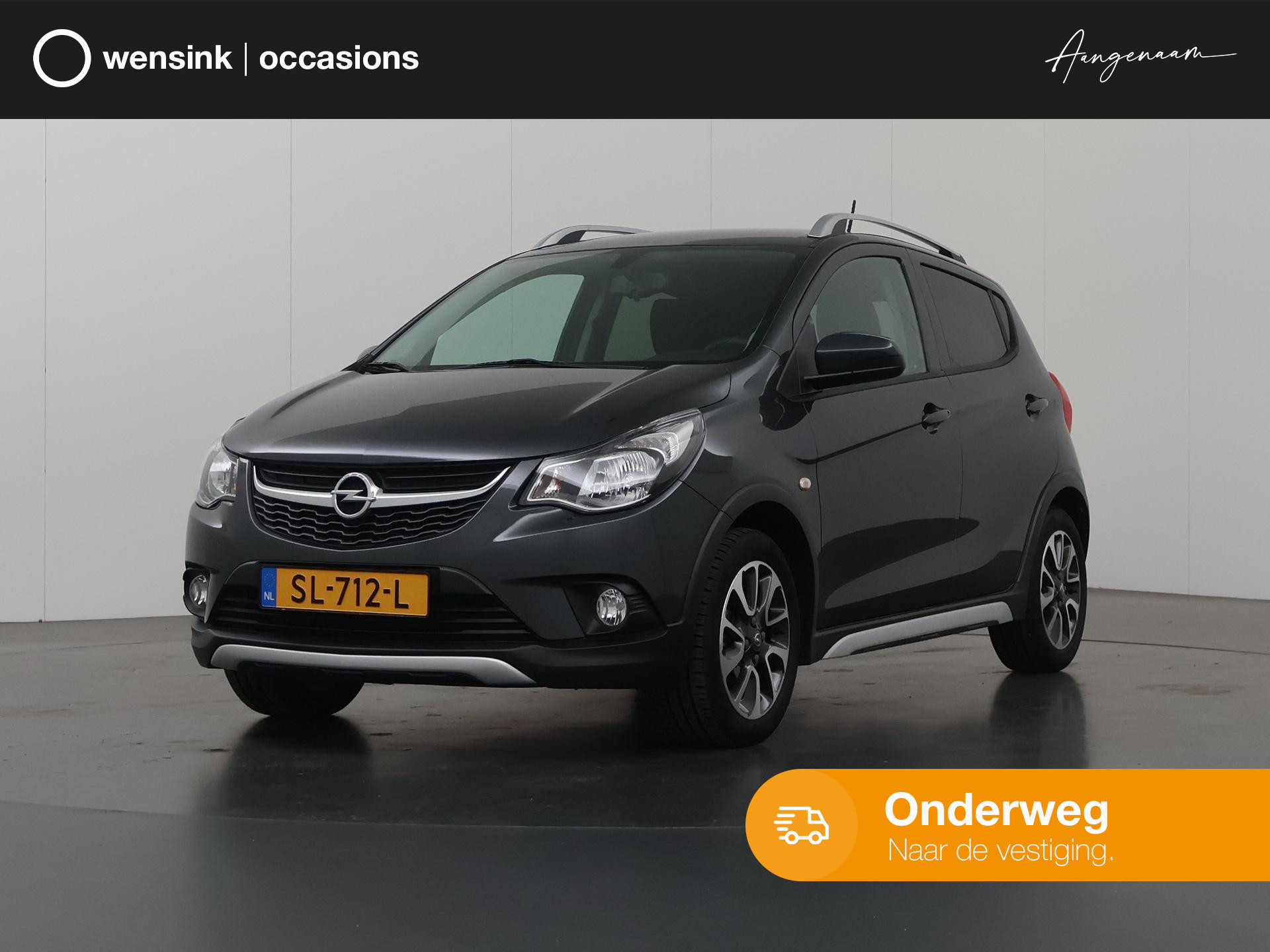 Opel KARL 1.0 Rocks Online Edition | Airco | Parkeersensoren | Cruise Control | Lederen Stuurwiel | Apple Carplay / Android Auto |