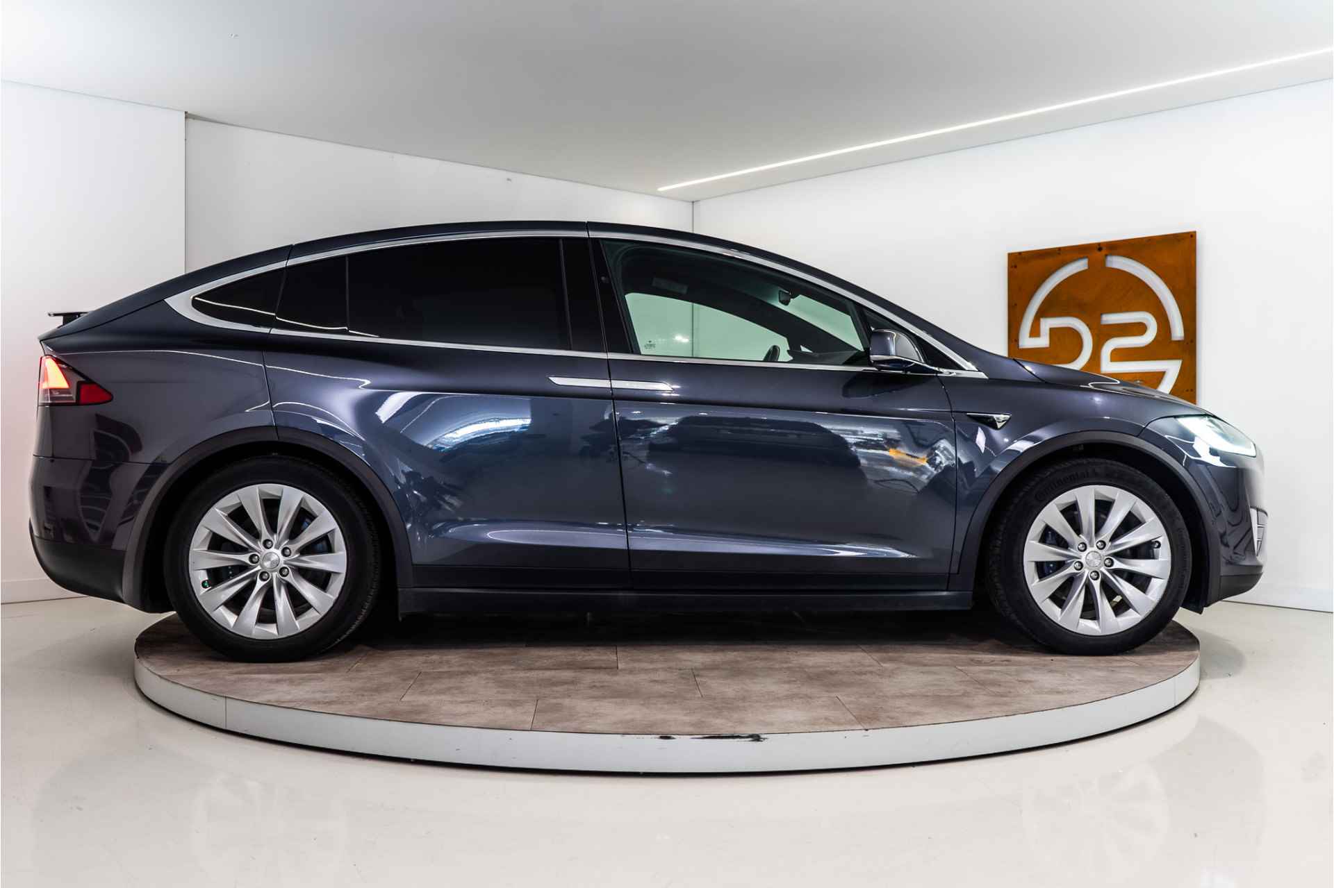 Tesla Model X 100D Incl. BTW | NL AUTO+NAP | Carbon | Cold Climate | AP 2.5 | Leder | 12 MND Garantie! - 7/46