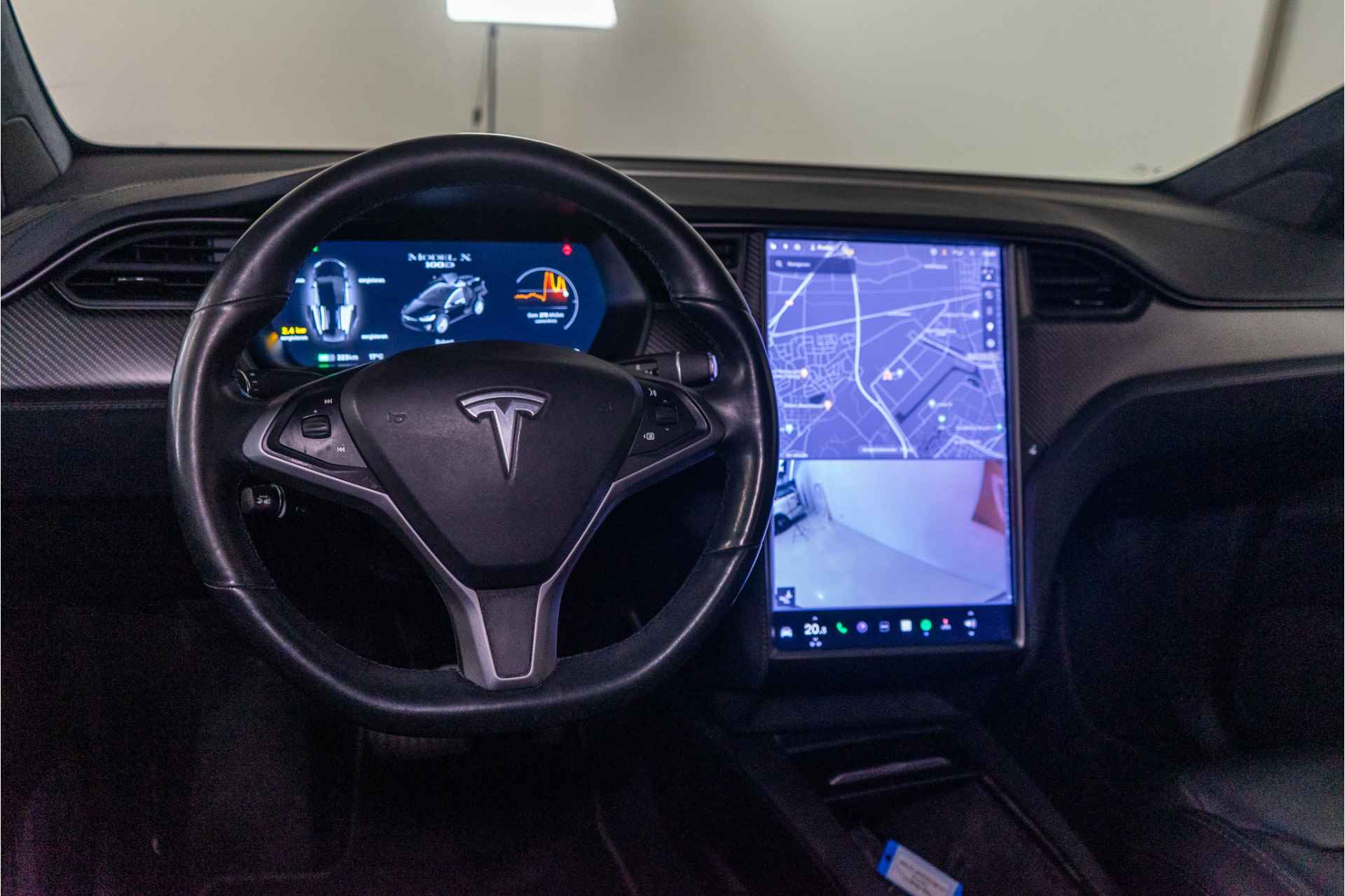 Tesla Model X 100D Incl. BTW | NL AUTO+NAP | Carbon | Cold Climate | AP 2.5 | Leder | 12 MND Garantie! - 21/46