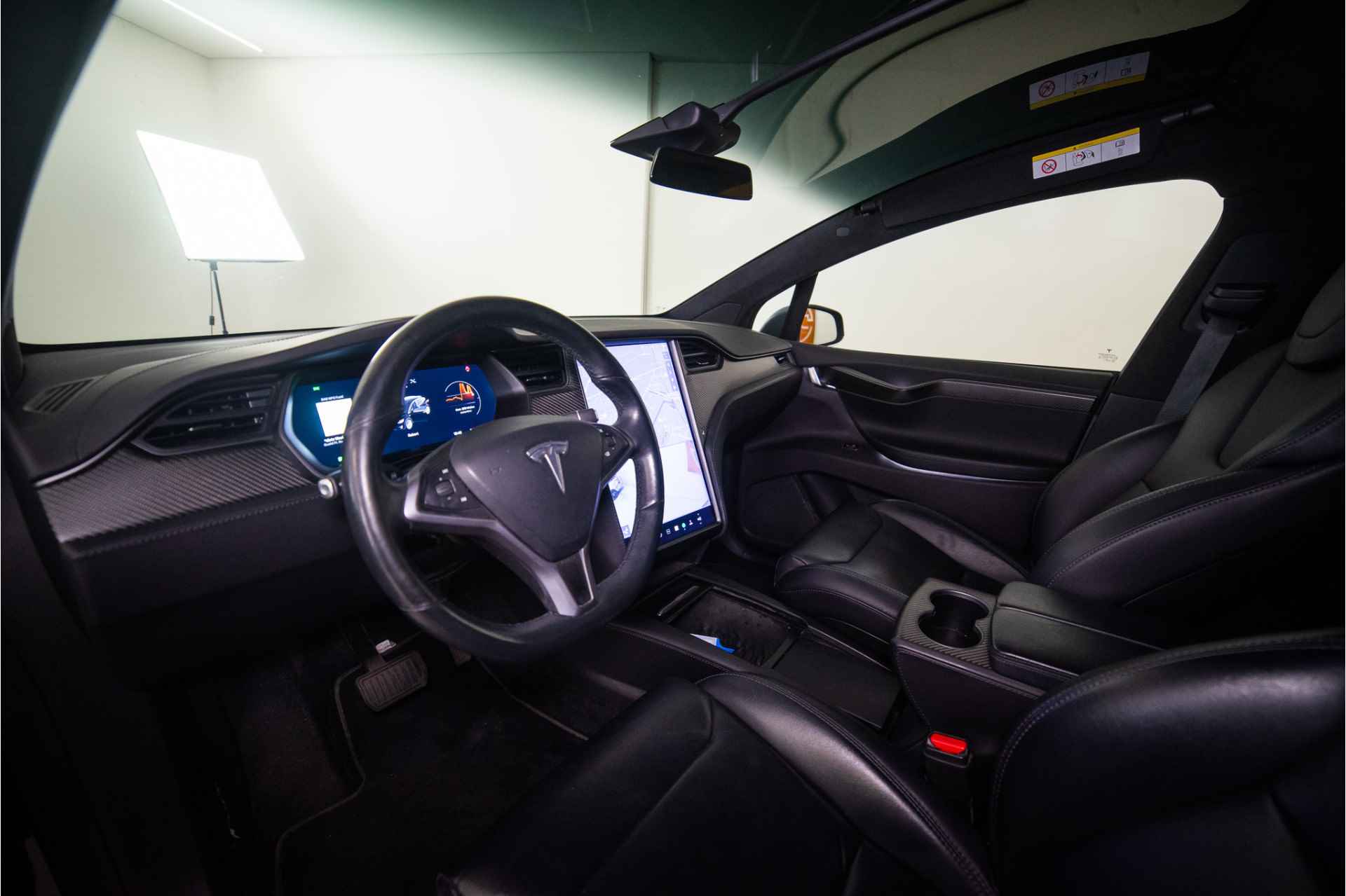 Tesla Model X 100D Incl. BTW | NL AUTO+NAP | Carbon | Cold Climate | AP 2.5 | Leder | 12 MND Garantie! - 22/46
