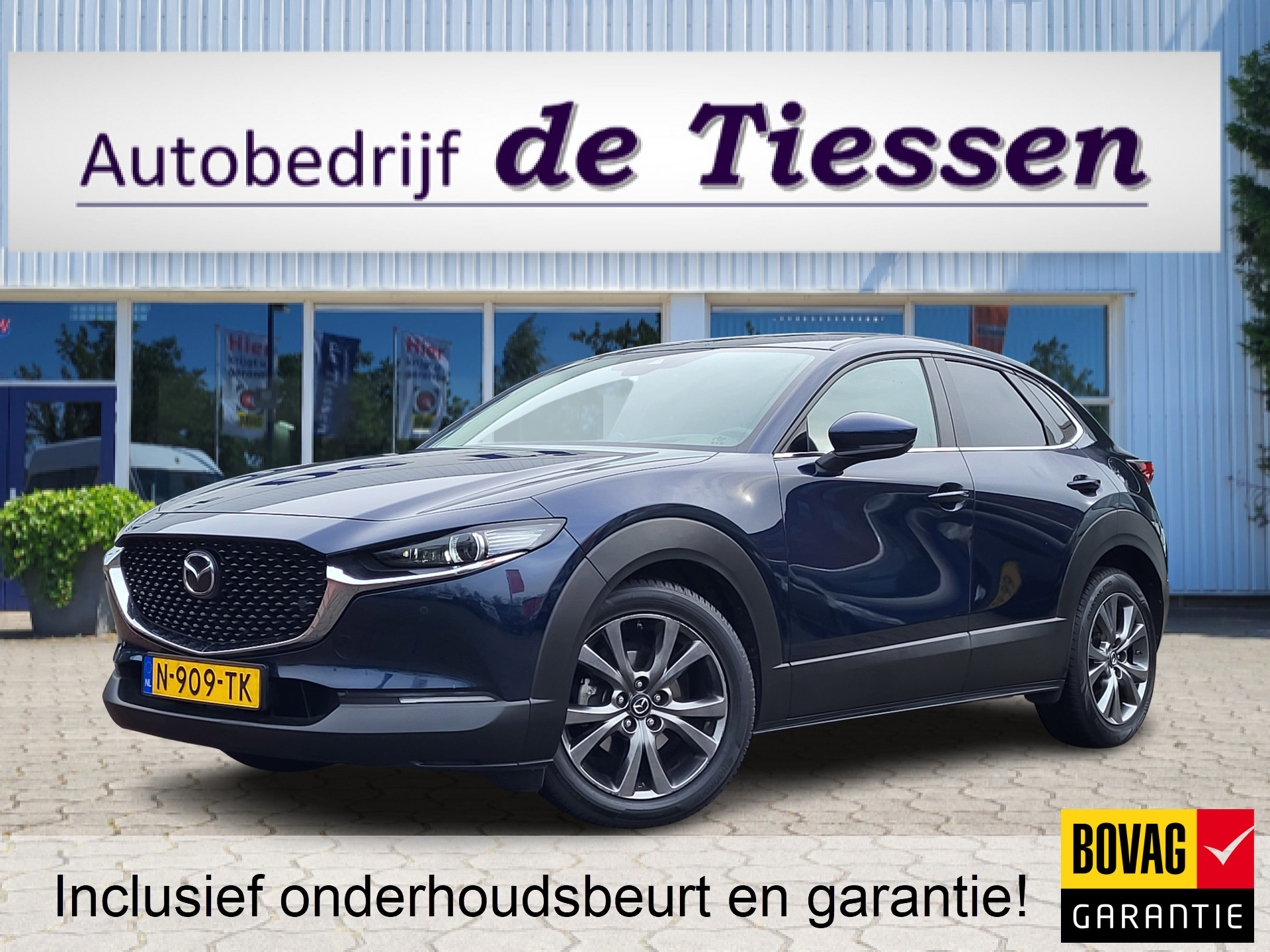 Mazda CX-30 2.0 e-SkyActiv-X M Hybrid 187PK Luxury, Bose, Leer, Rijklaat met beurt & garantie!