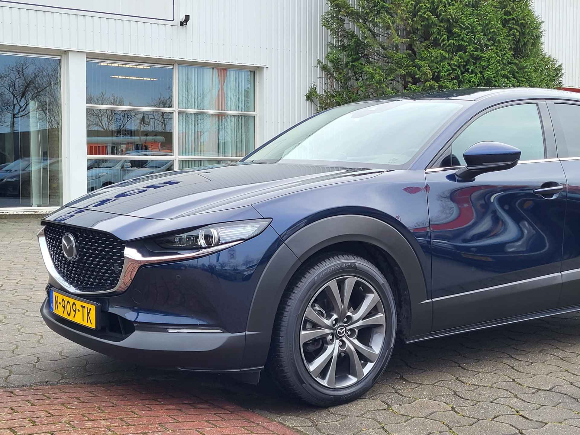 Mazda CX-30 2.0 e-SkyActiv-X M Hybrid 187PK Luxury, Bose, Leer, Rijklaat met beurt & garantie! - 29/33