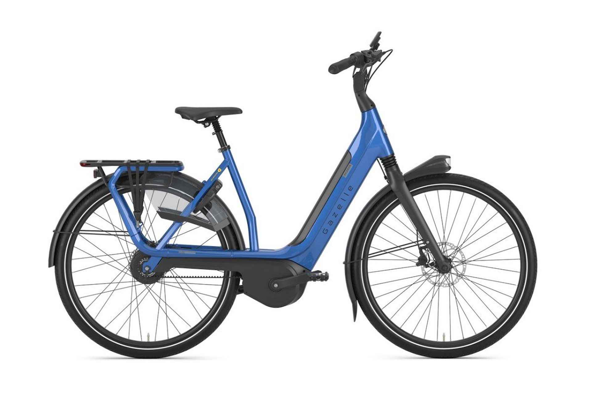 GAZELLE Avignon Belt test e-bike Dames Tropical Blue Glans 53cm 2025 - 2/2